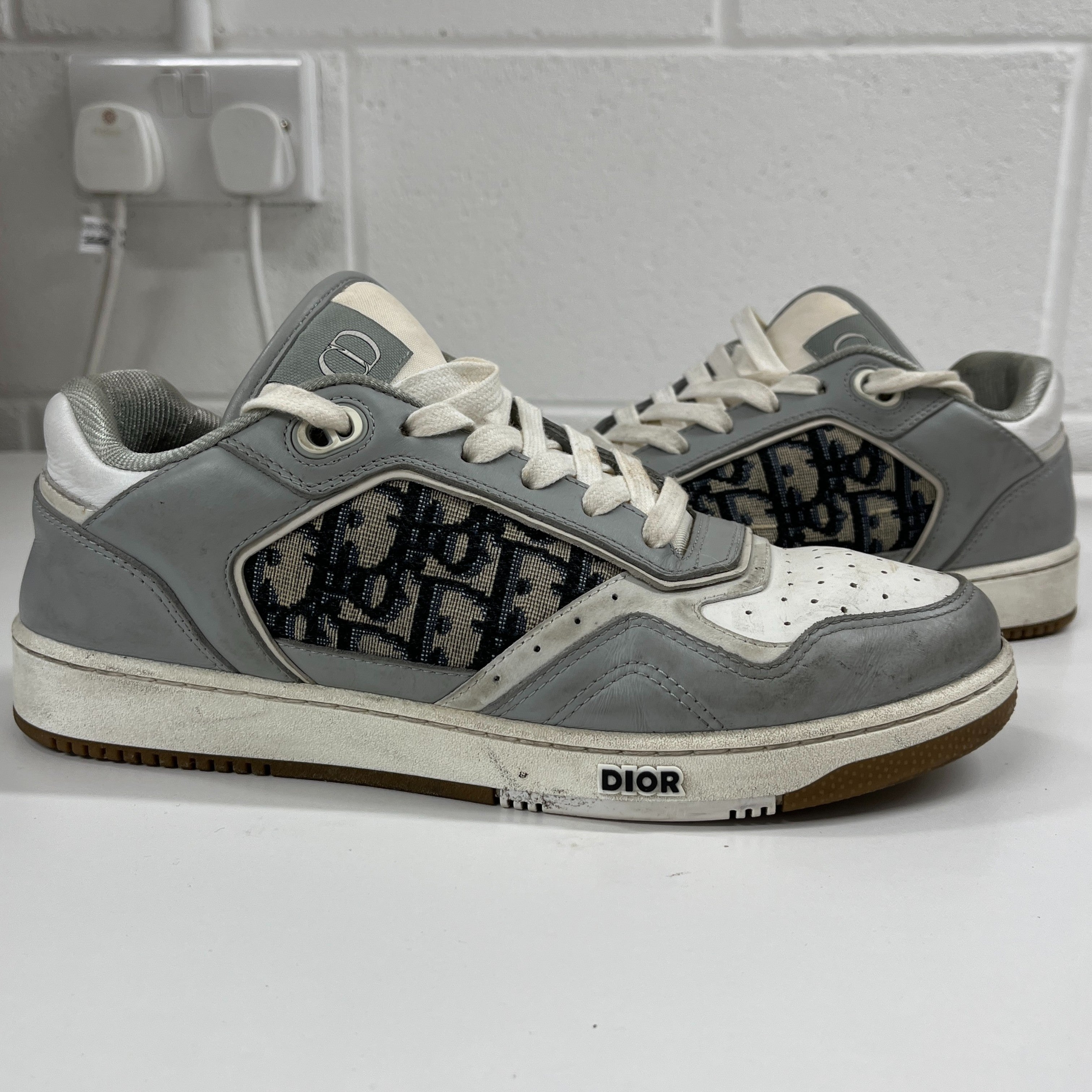 Men's B27 Low Trainers Grey Size EU 40 / UK 6