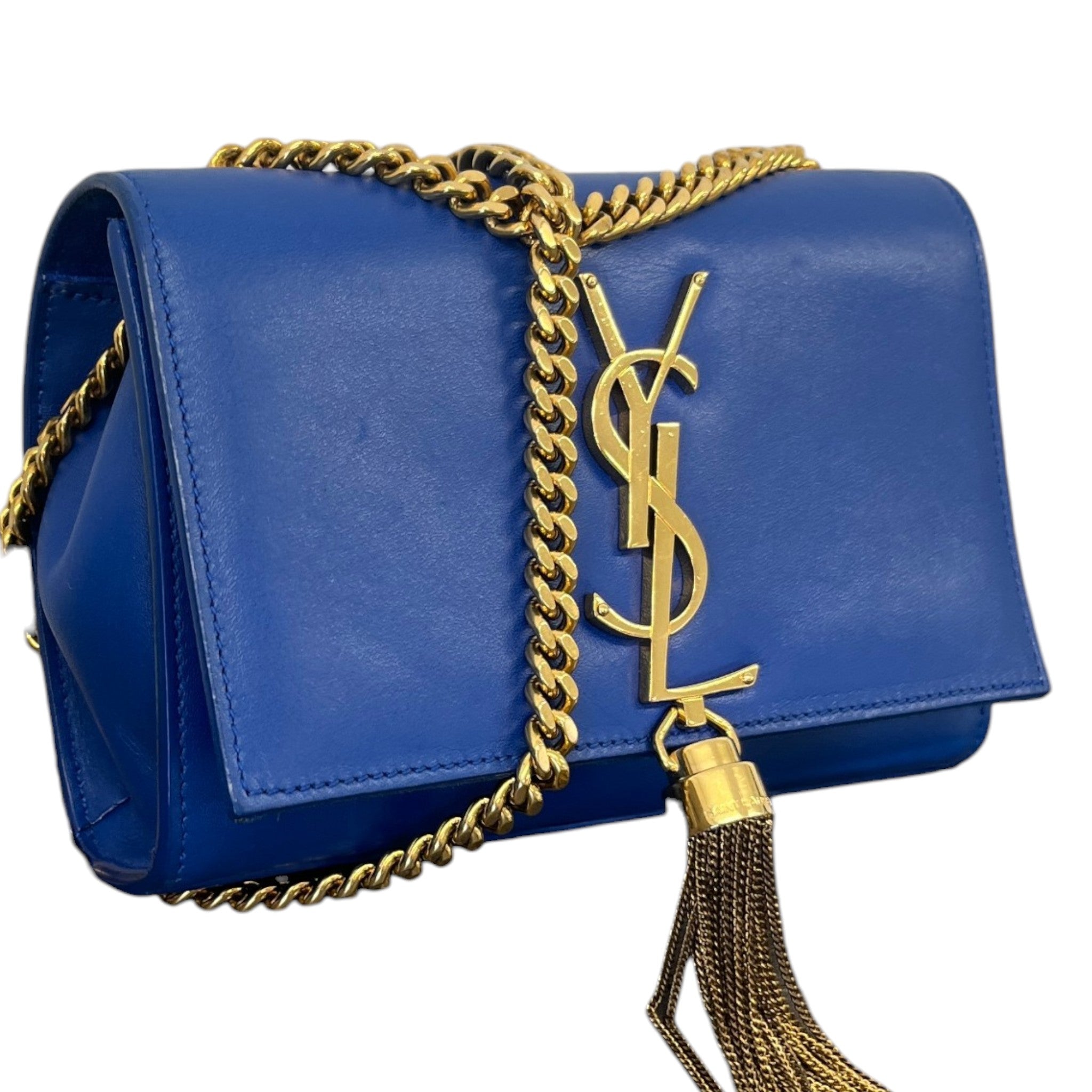 Women's Small Kate Tassel Bag Blue