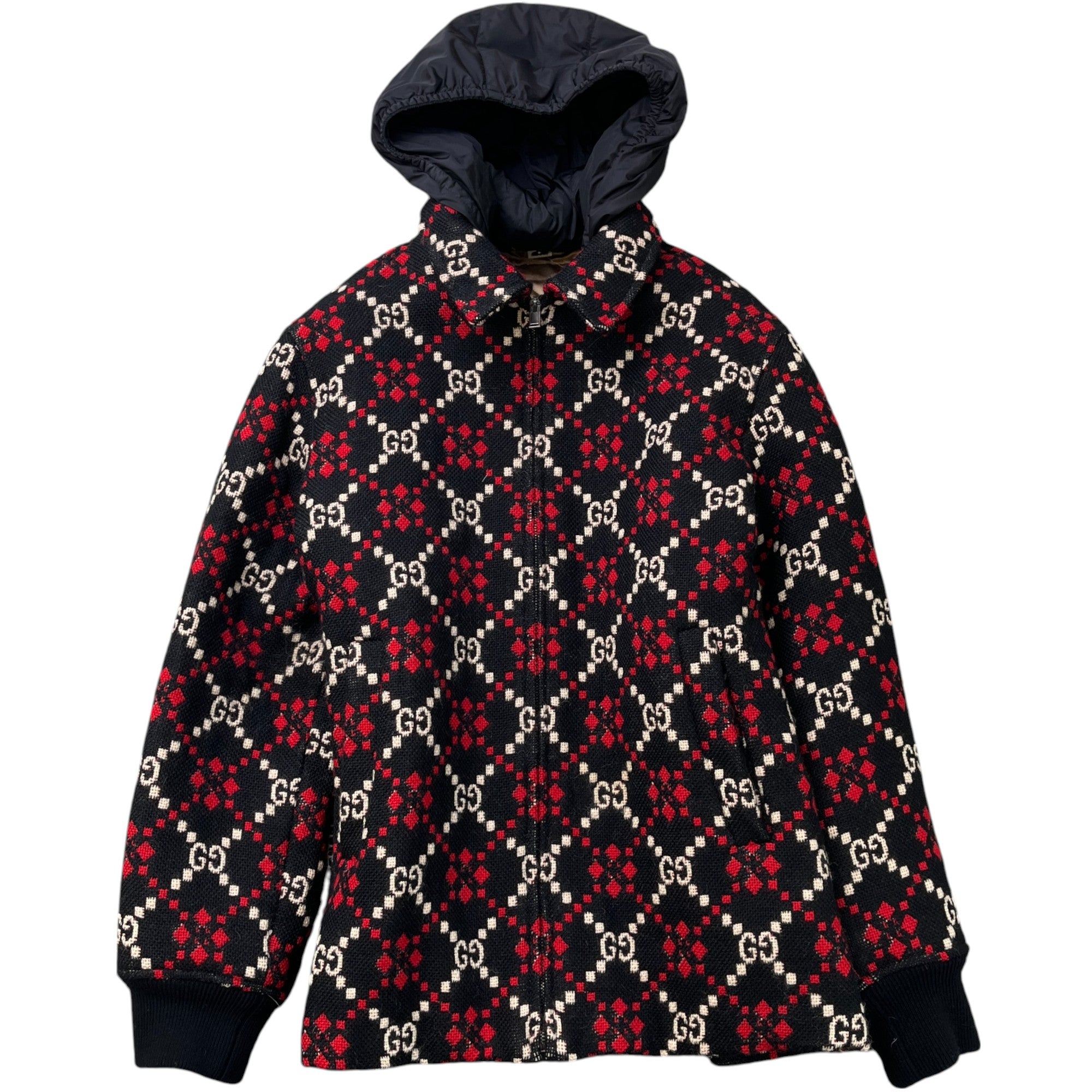 Men's Gg Diamond Jacket Red Size IT 46 / S