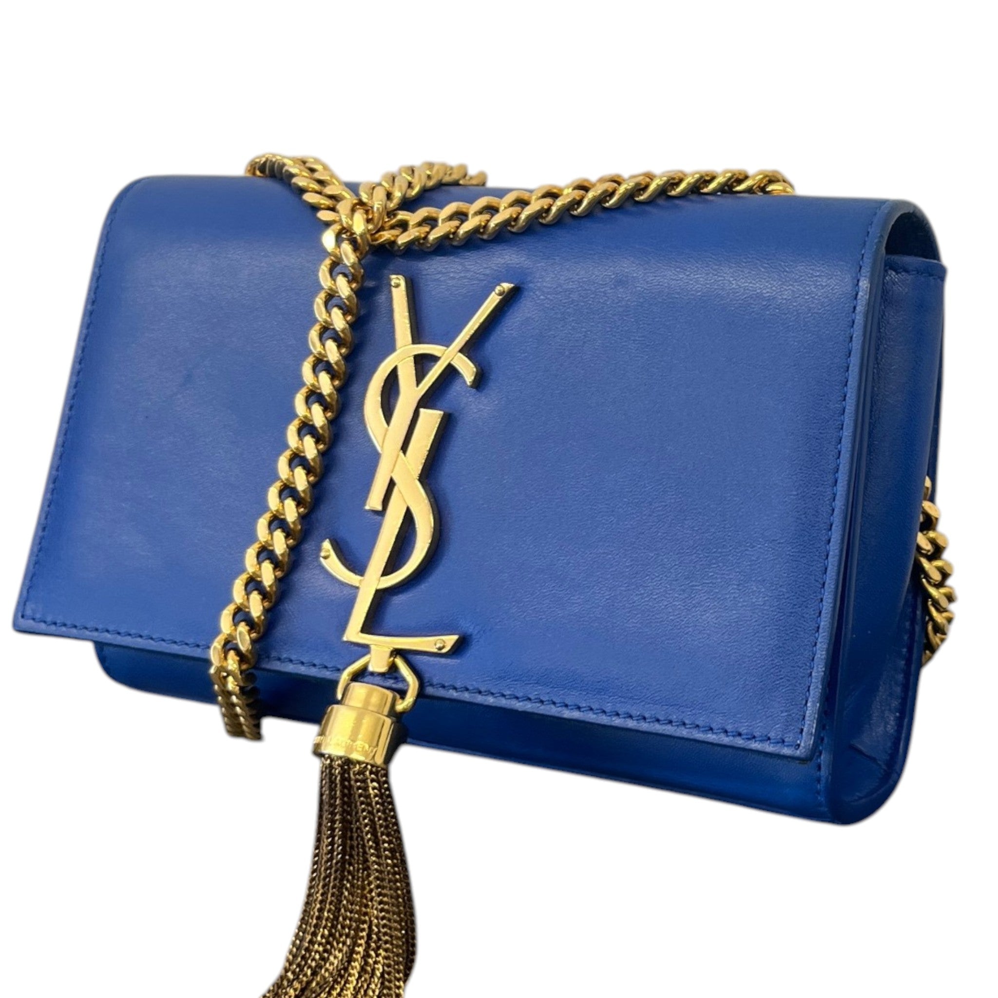 Women's Small Kate Tassel Bag Blue