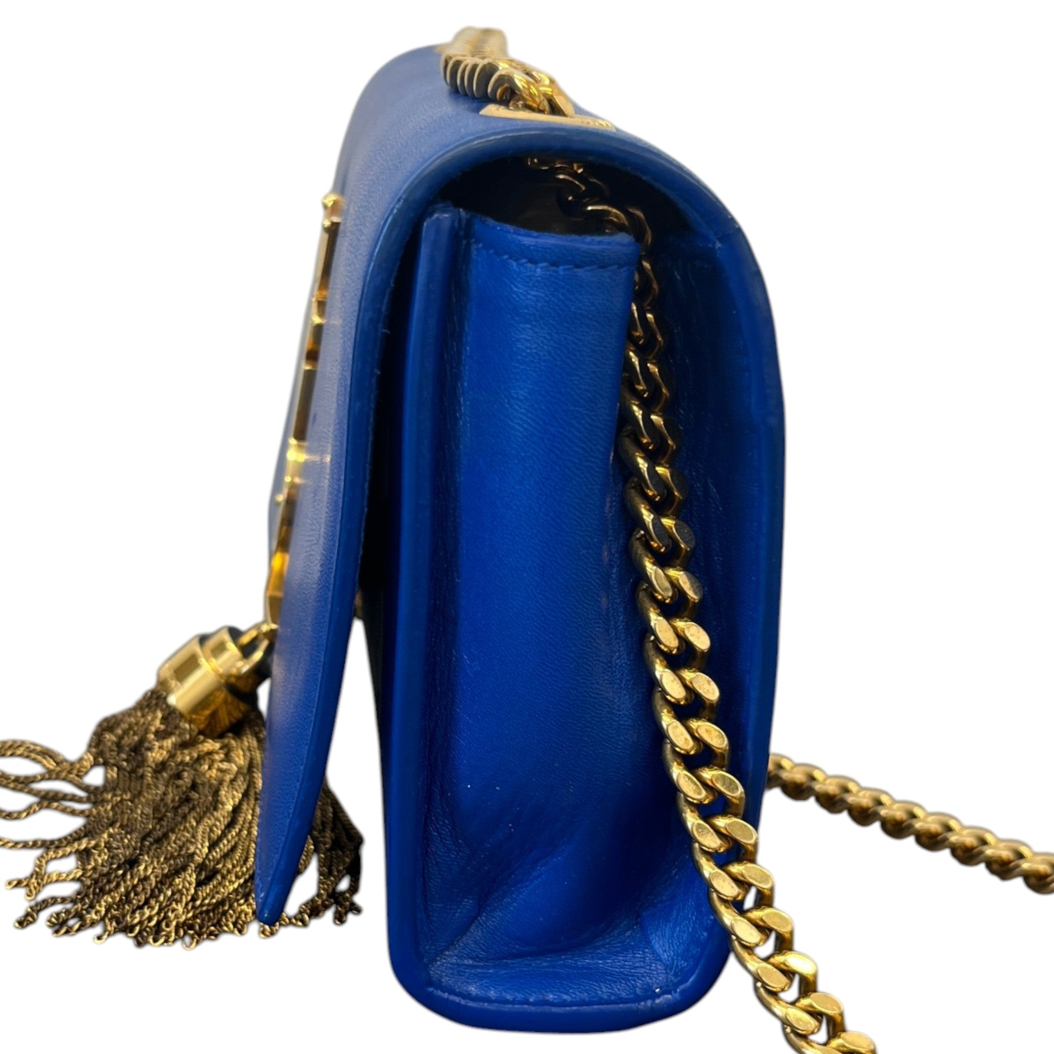 Women's Small Kate Tassel Bag Blue