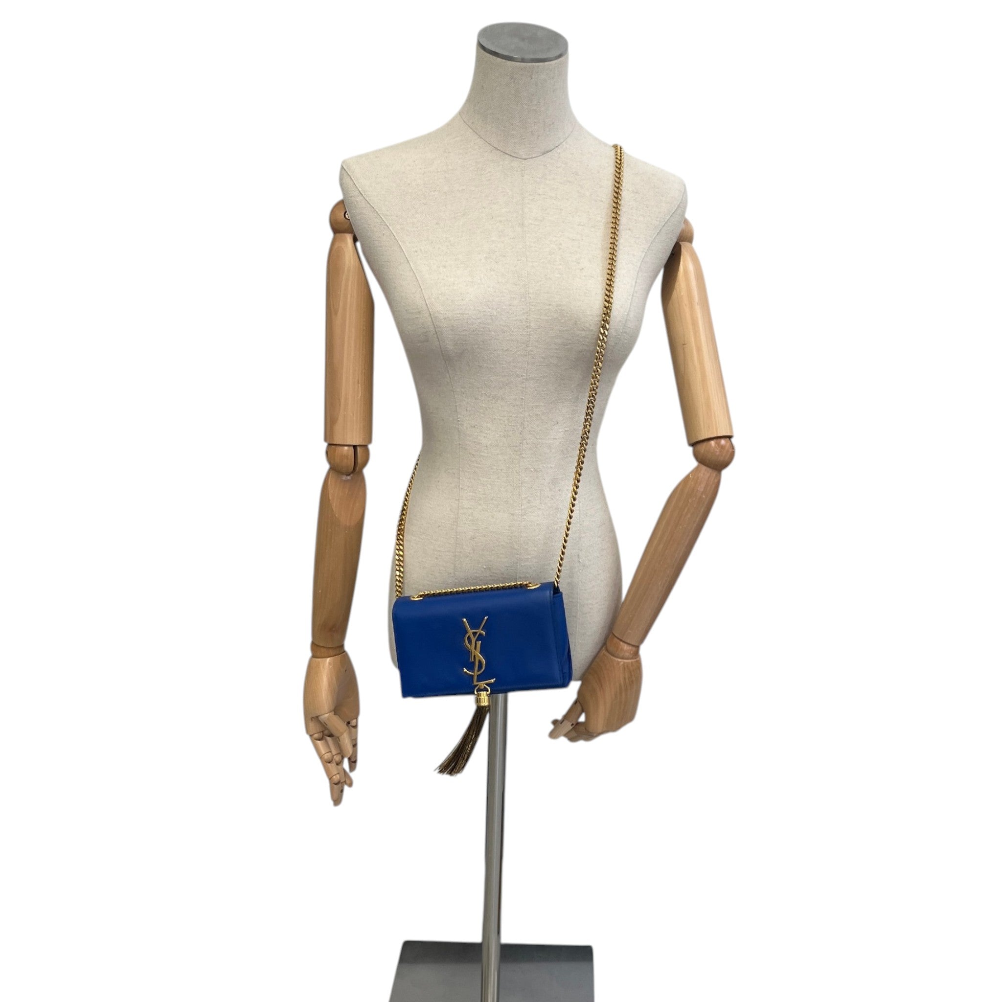 Women's Small Kate Tassel Bag Blue