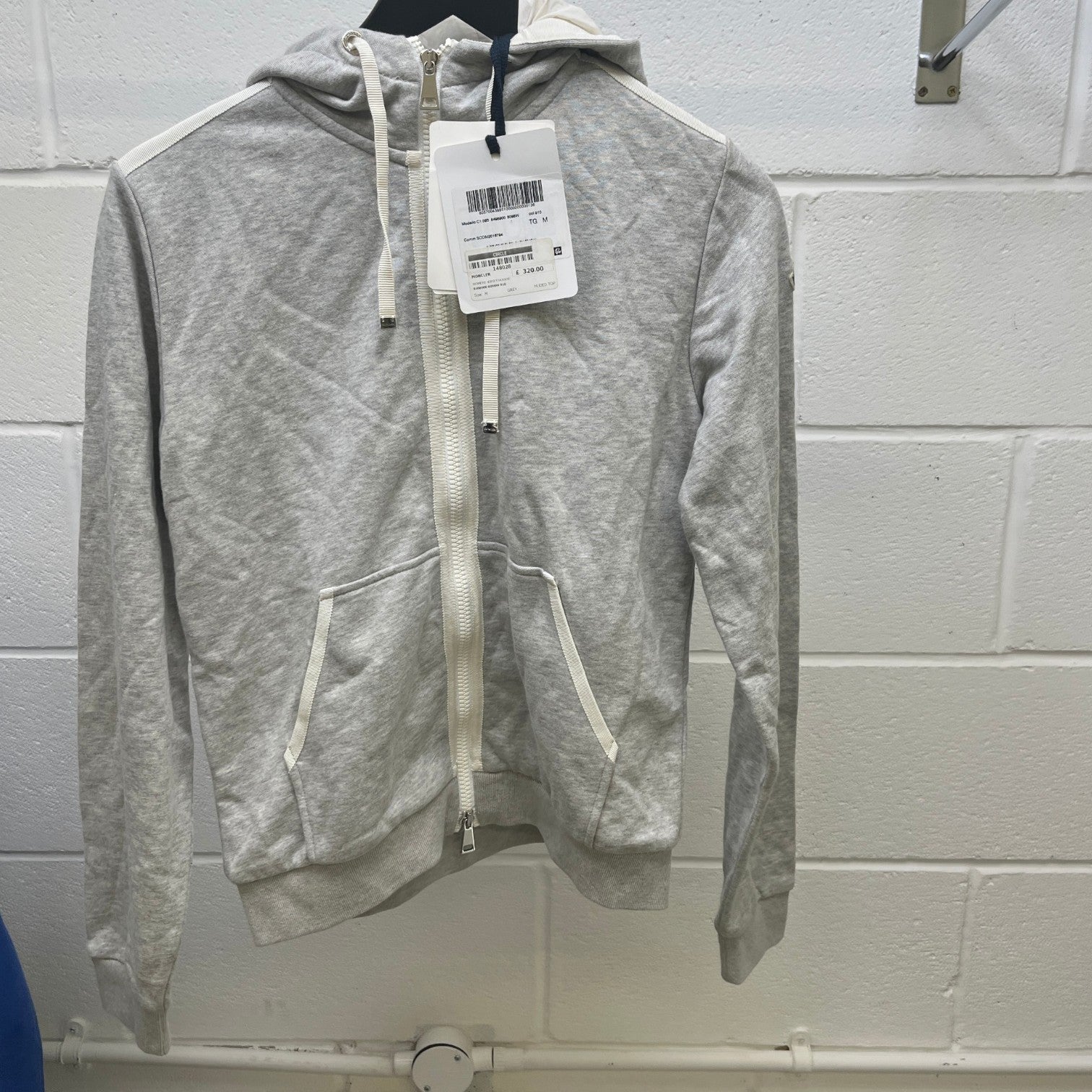 Women's Maglia Hoodie Grey Size M