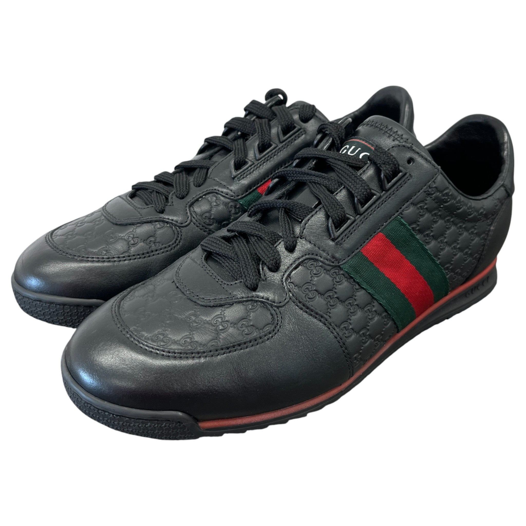 Men's Gg Supreme Web Low Trainers Black Size EU 41 / UK 7