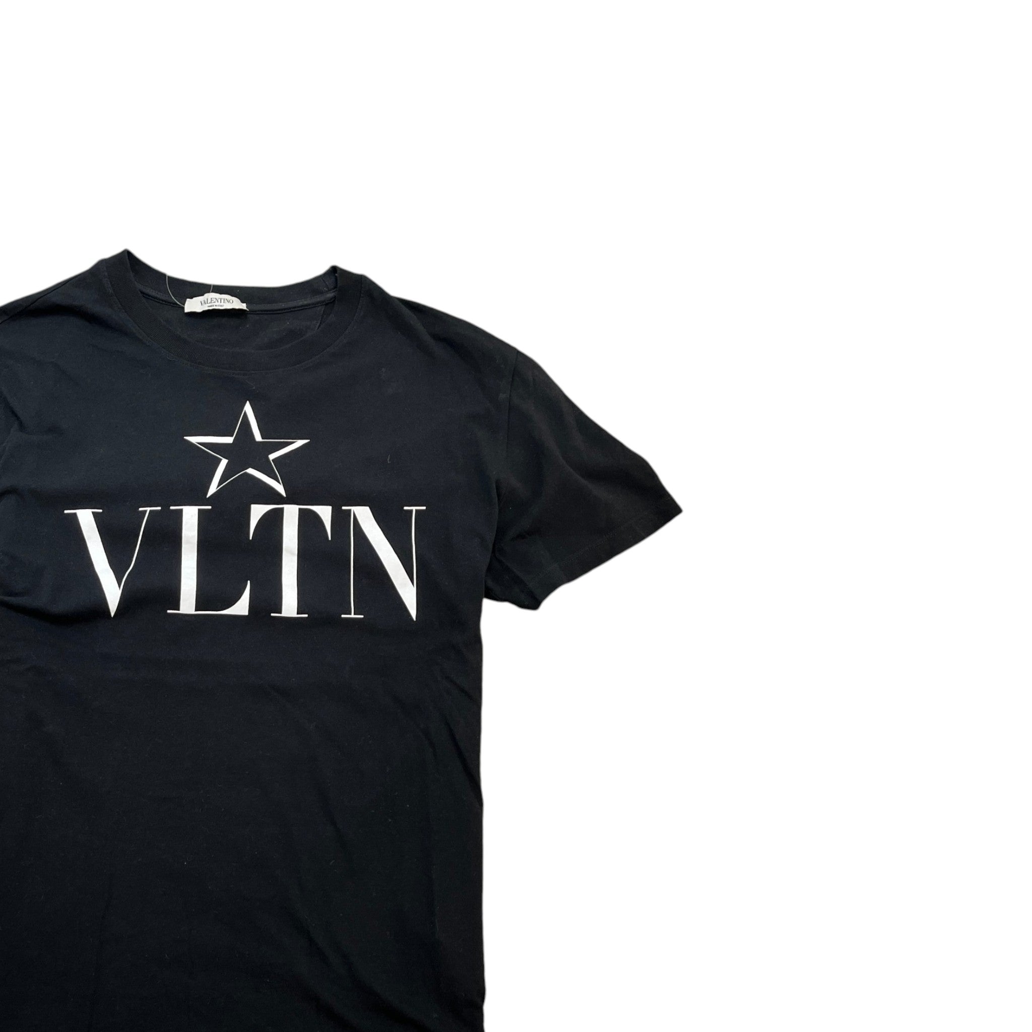 Men's Logo Print T-Shirt Black Size M