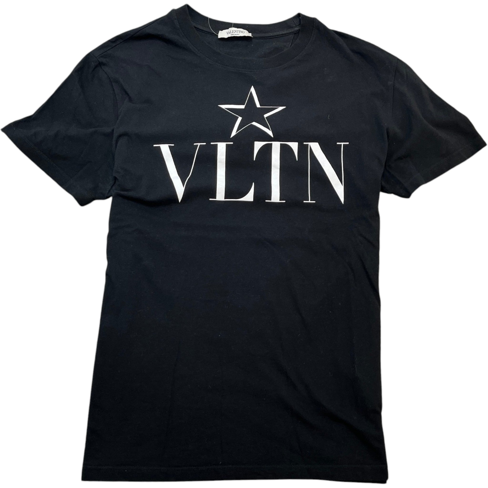 Men's Logo Print T-Shirt Black Size M