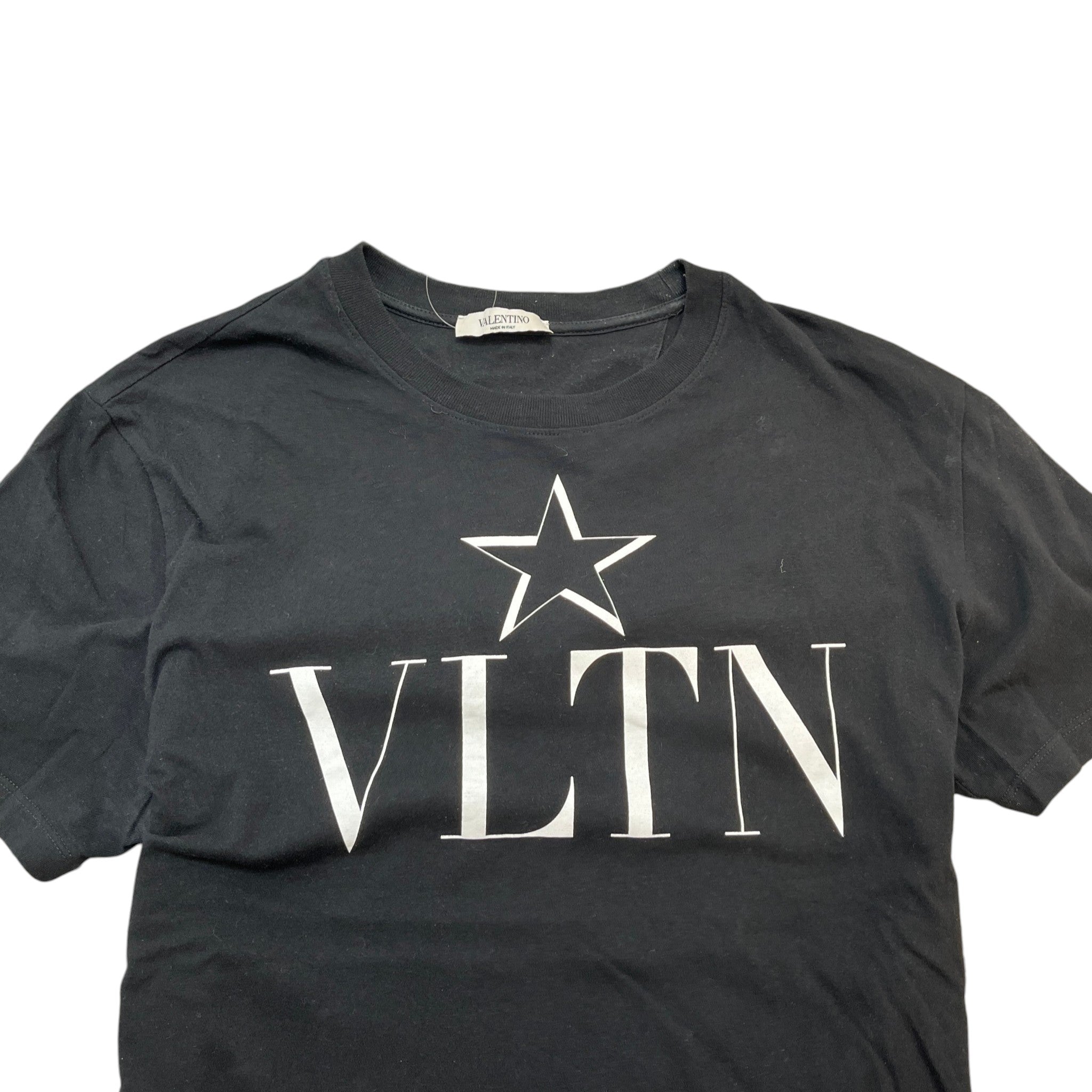 Men's Logo Print T-Shirt Black Size M