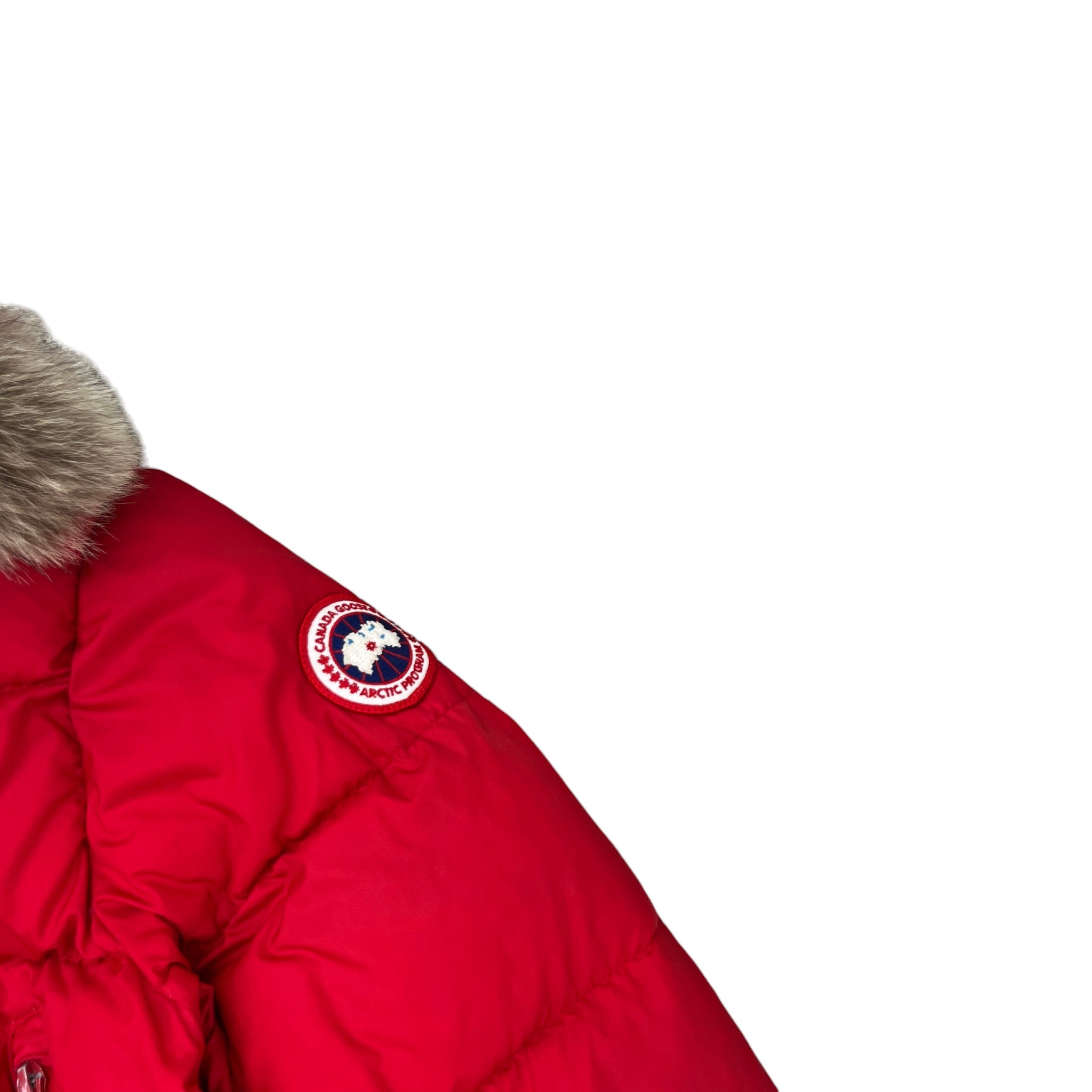 Men's Youth Oliver Junior Down Jacket Red Size Age 14-16