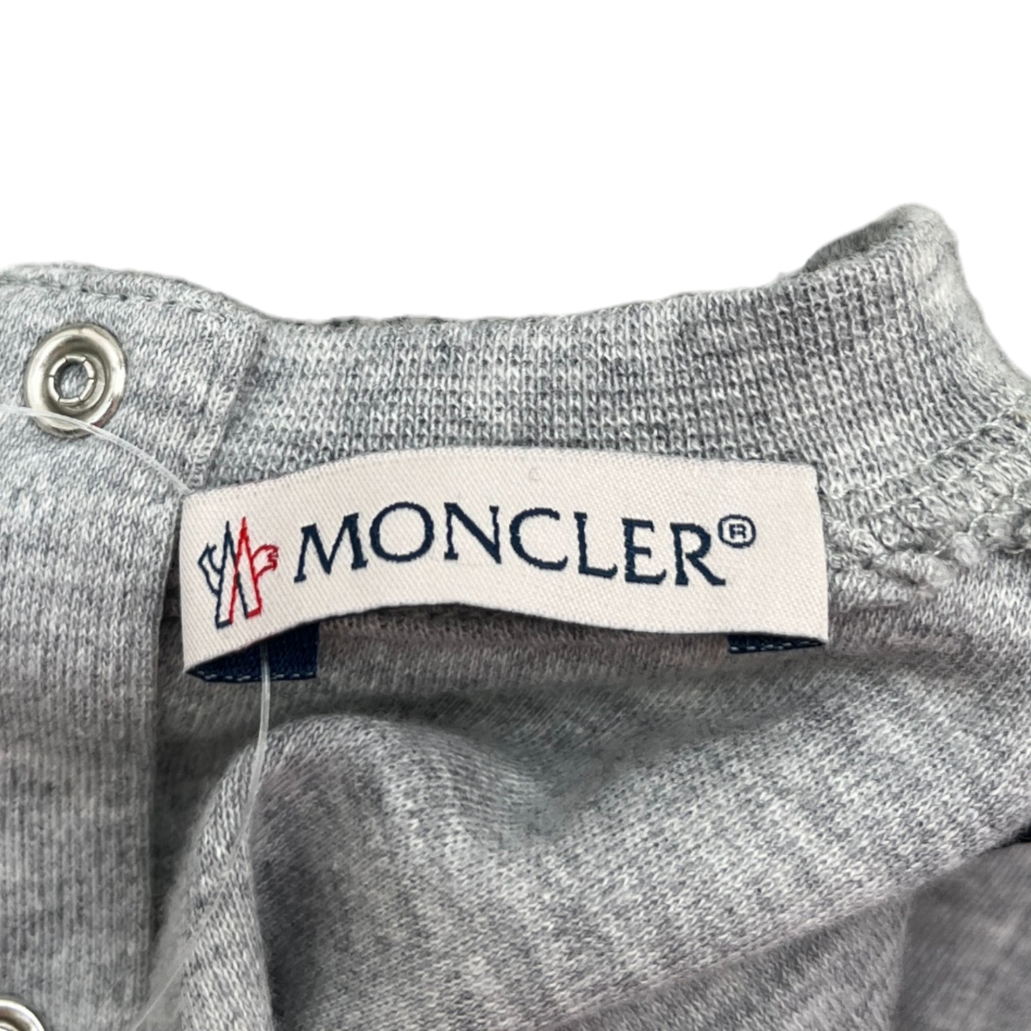 Men's Logo Print Baby 1-3 Months Top Grey Size XXS