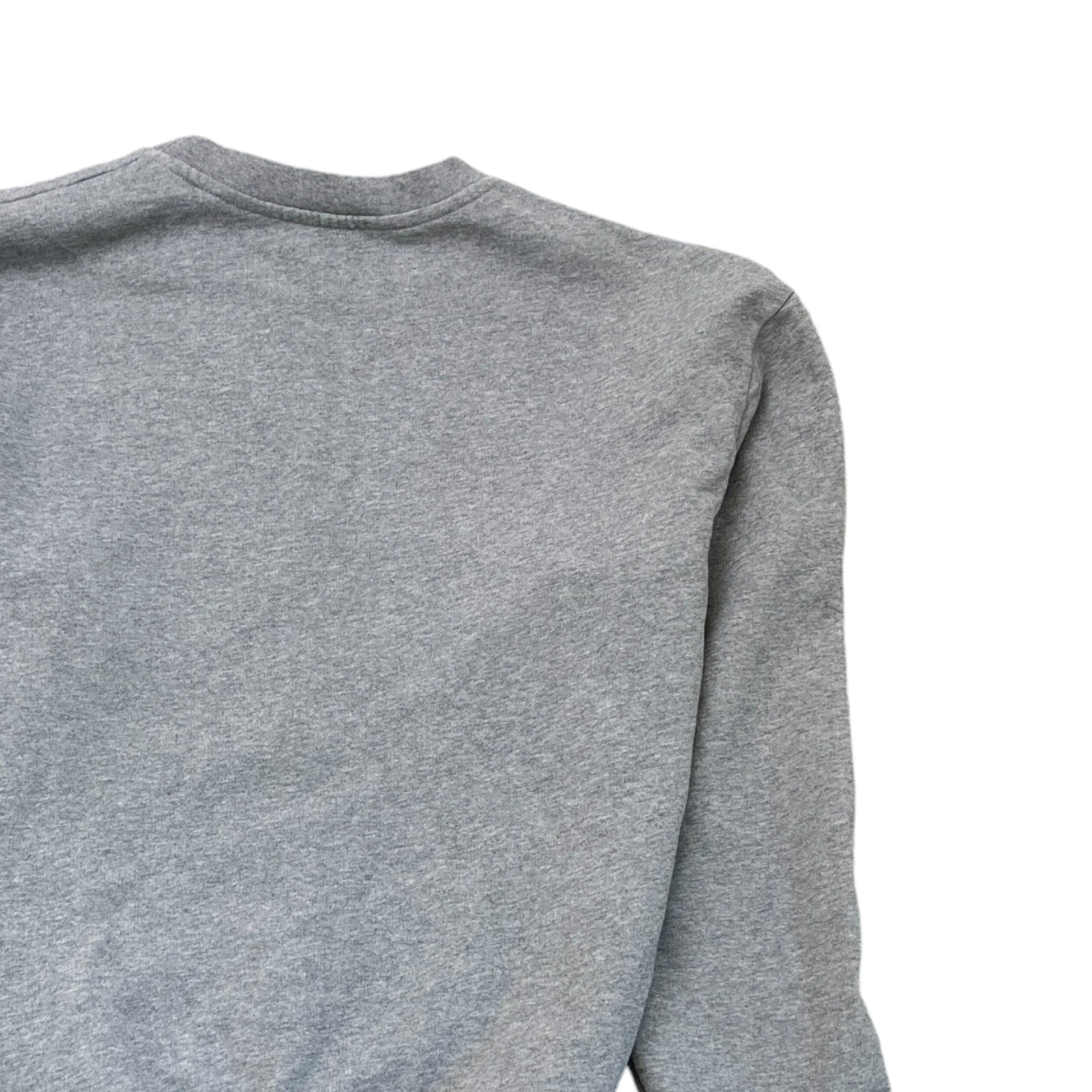 Men's Logo Crew Jumper Grey Size S