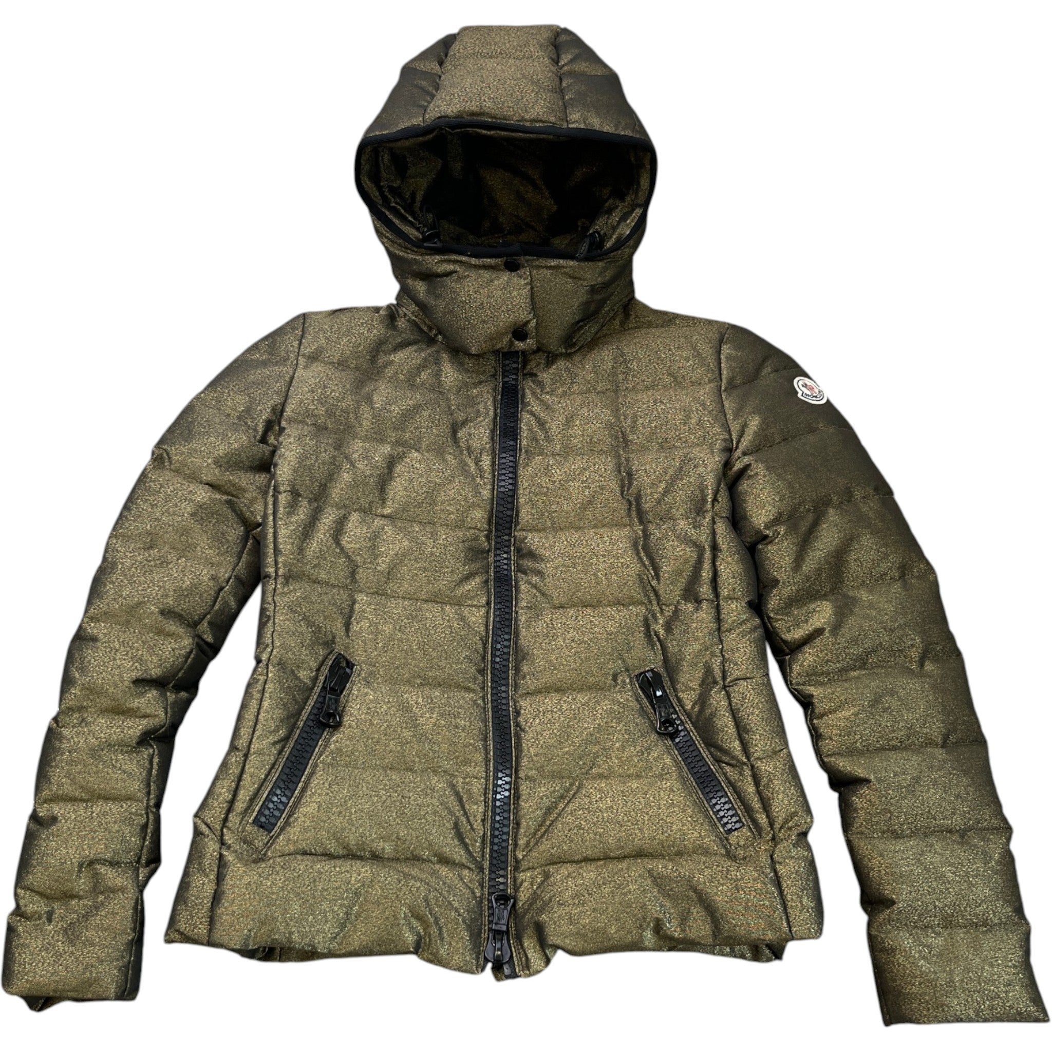 Women's Zorille Down Jacket Gold Size 2 / UK 12