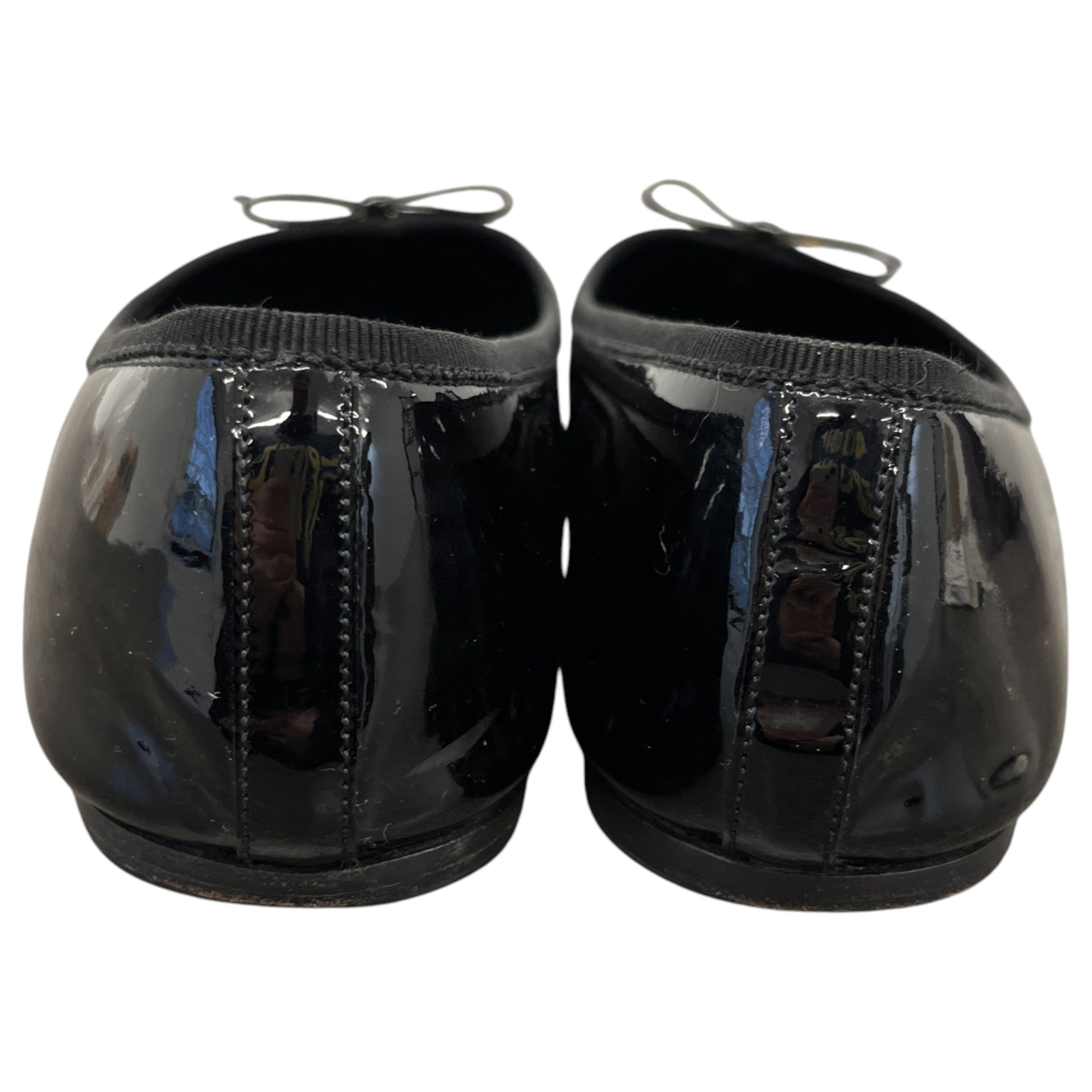 Women's Logo Ballet Flats Mules Black Size EU 40 / UK 7