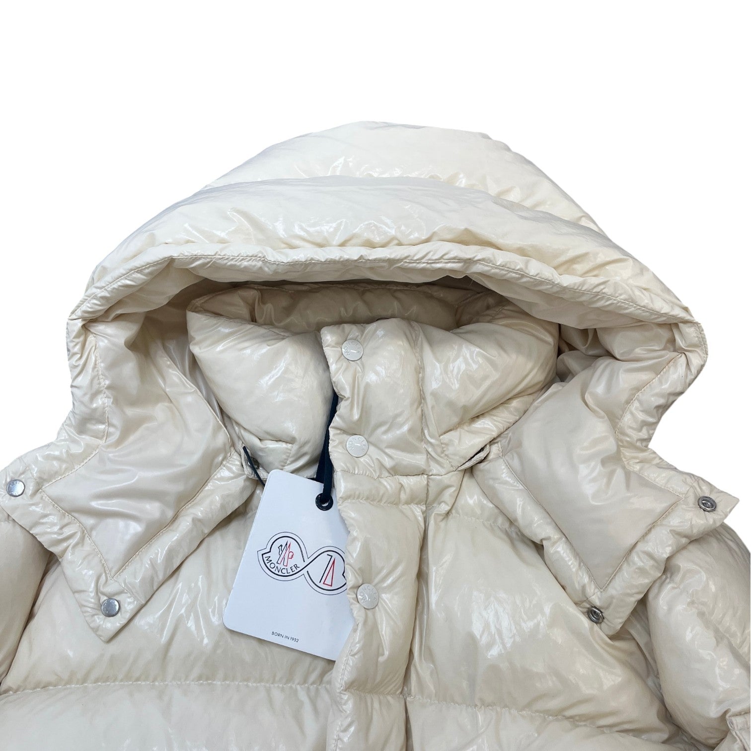 Men's Maya Down Jacket Cream Size 3 / L