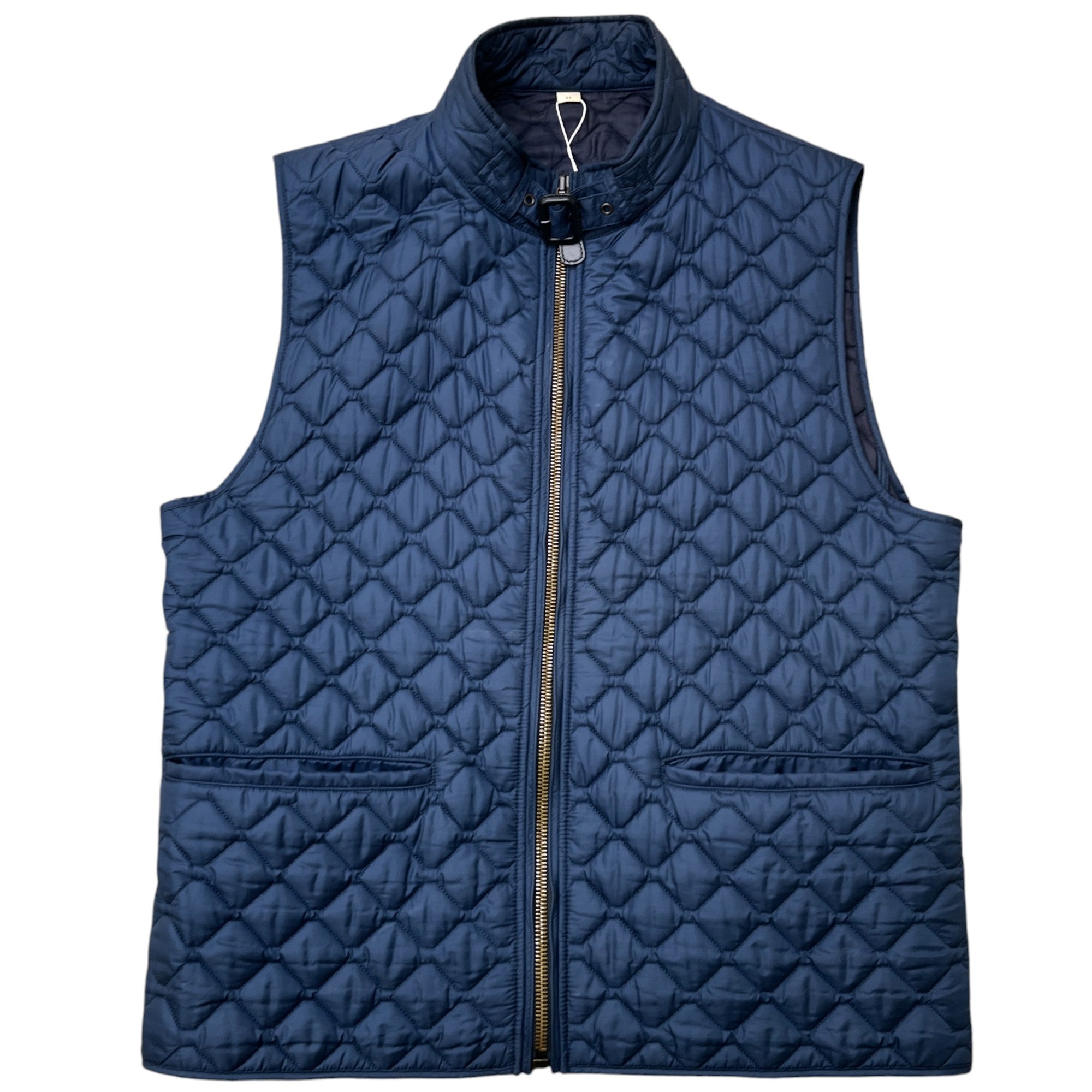 Men's Quilted Gilet Navy Size IT 54 / XXL