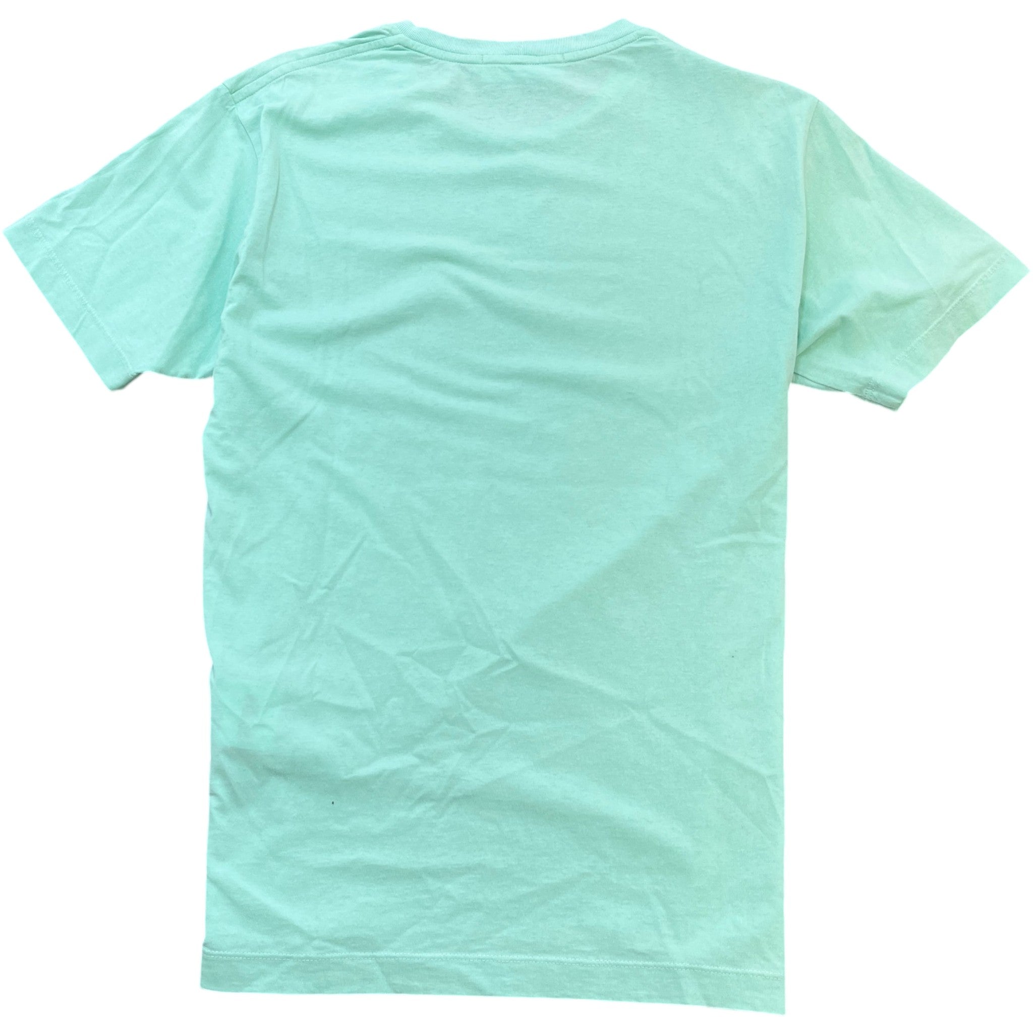 Men's Three Print T-Shirt Green Size M