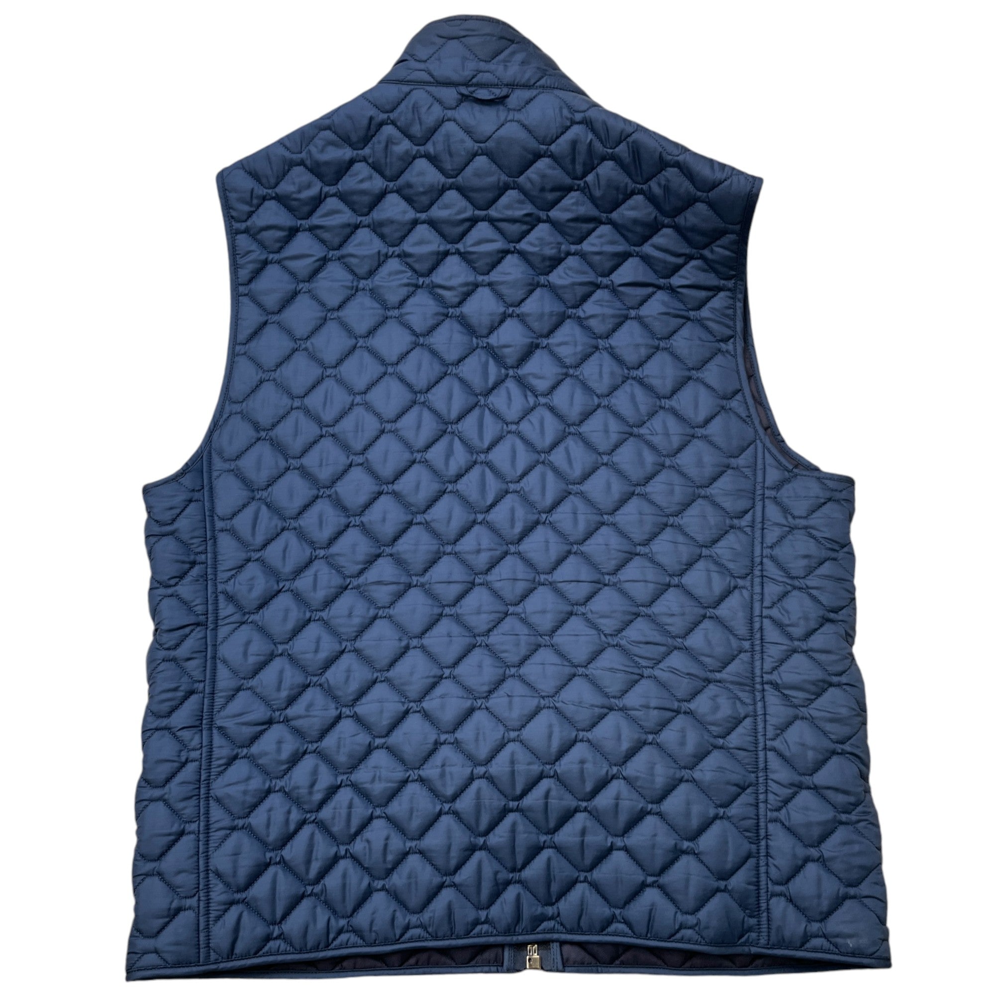 Men's Quilted Gilet Navy Size IT 54 / XXL