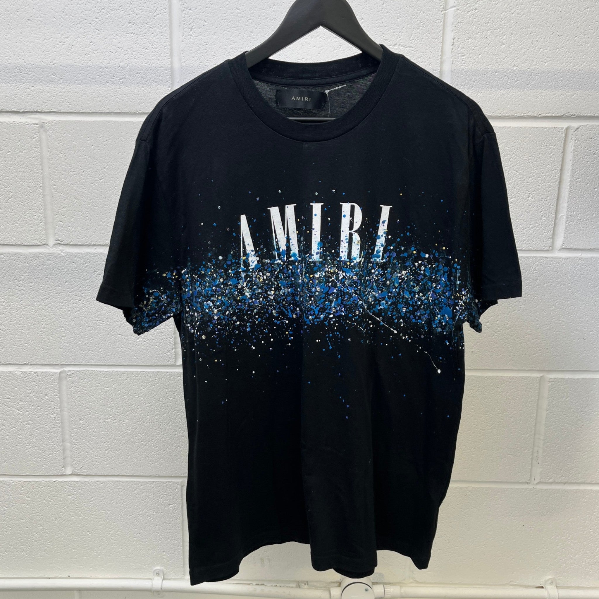 Men's Crystal Core Logo T-Shirt Black Size M