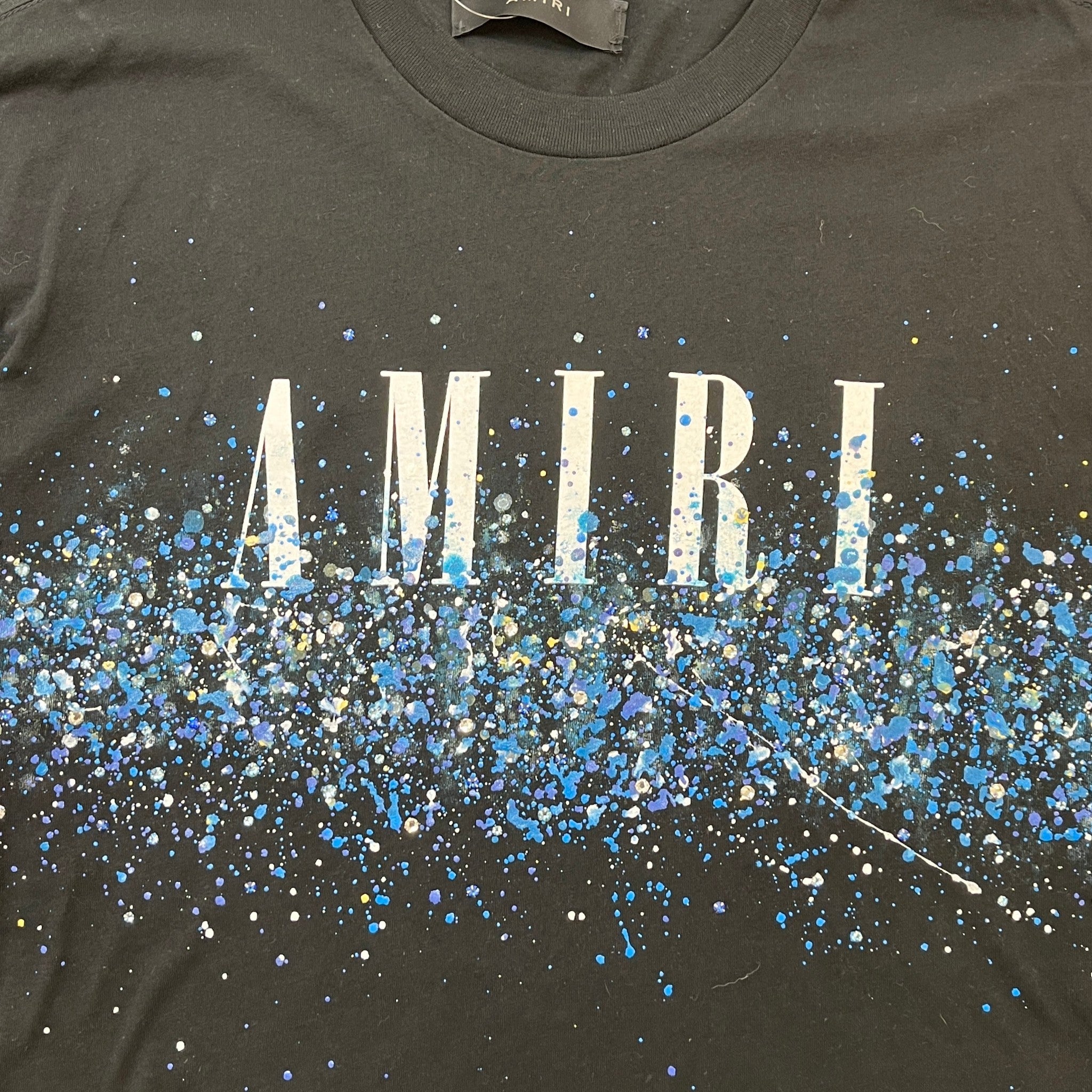 Men's Crystal Core Logo T-Shirt Black Size M