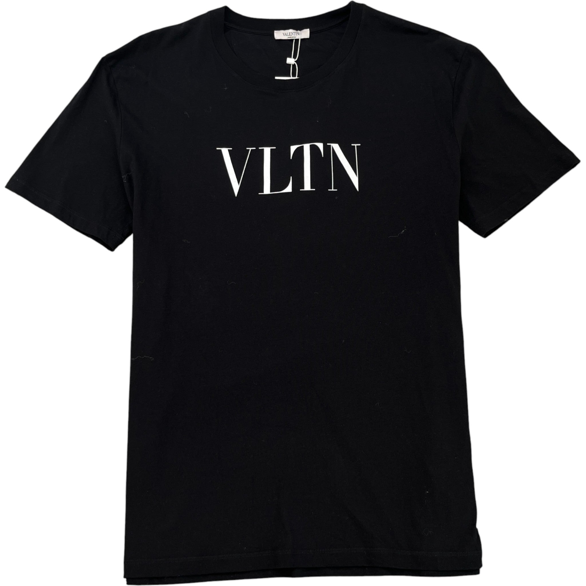 Men's Logo Print T-Shirt Black Size XXL