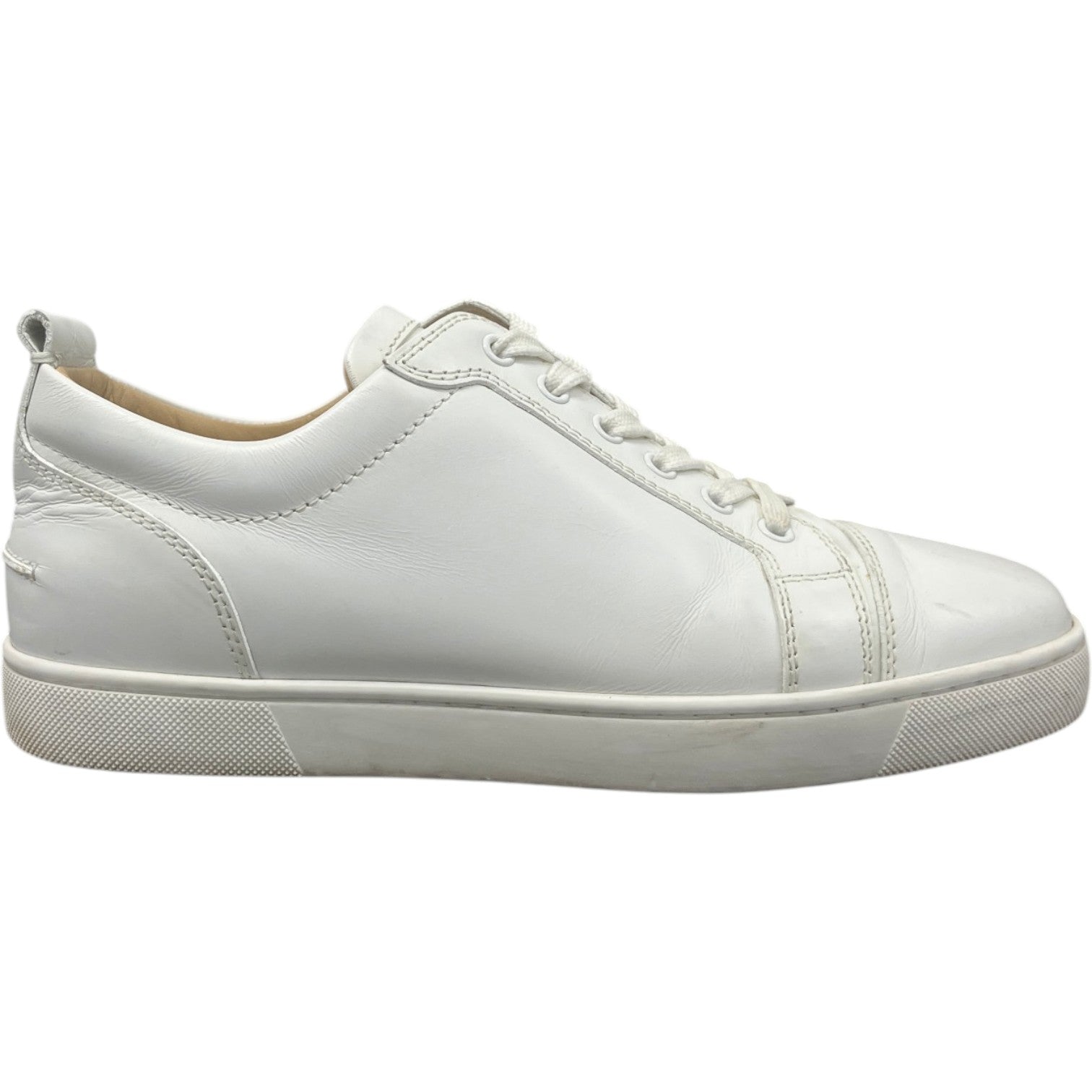 Men's Junior Low Trainers White Size EU 41 / UK 7