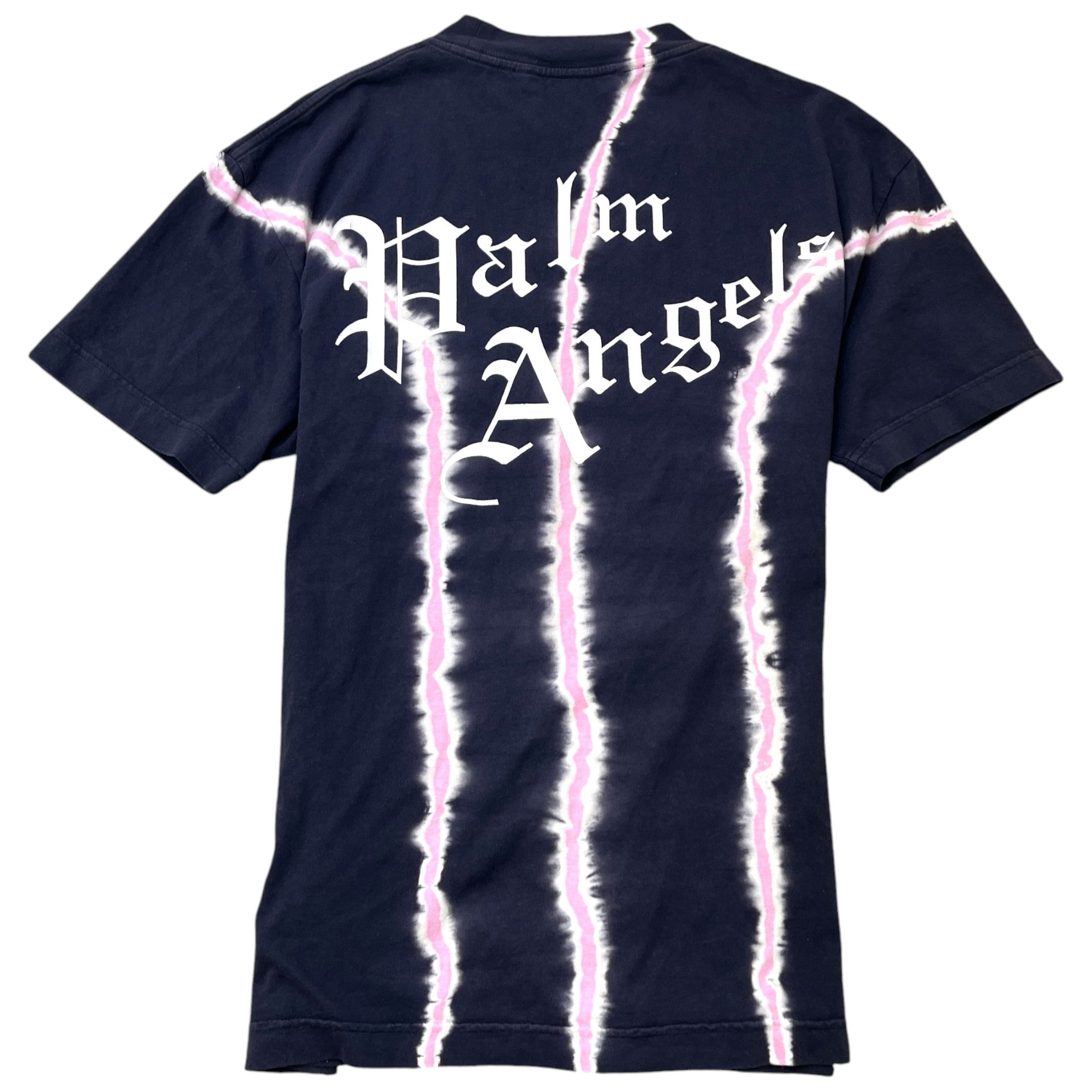 Men's Butterfly Tie-Dye T-Shirt Navy Size S