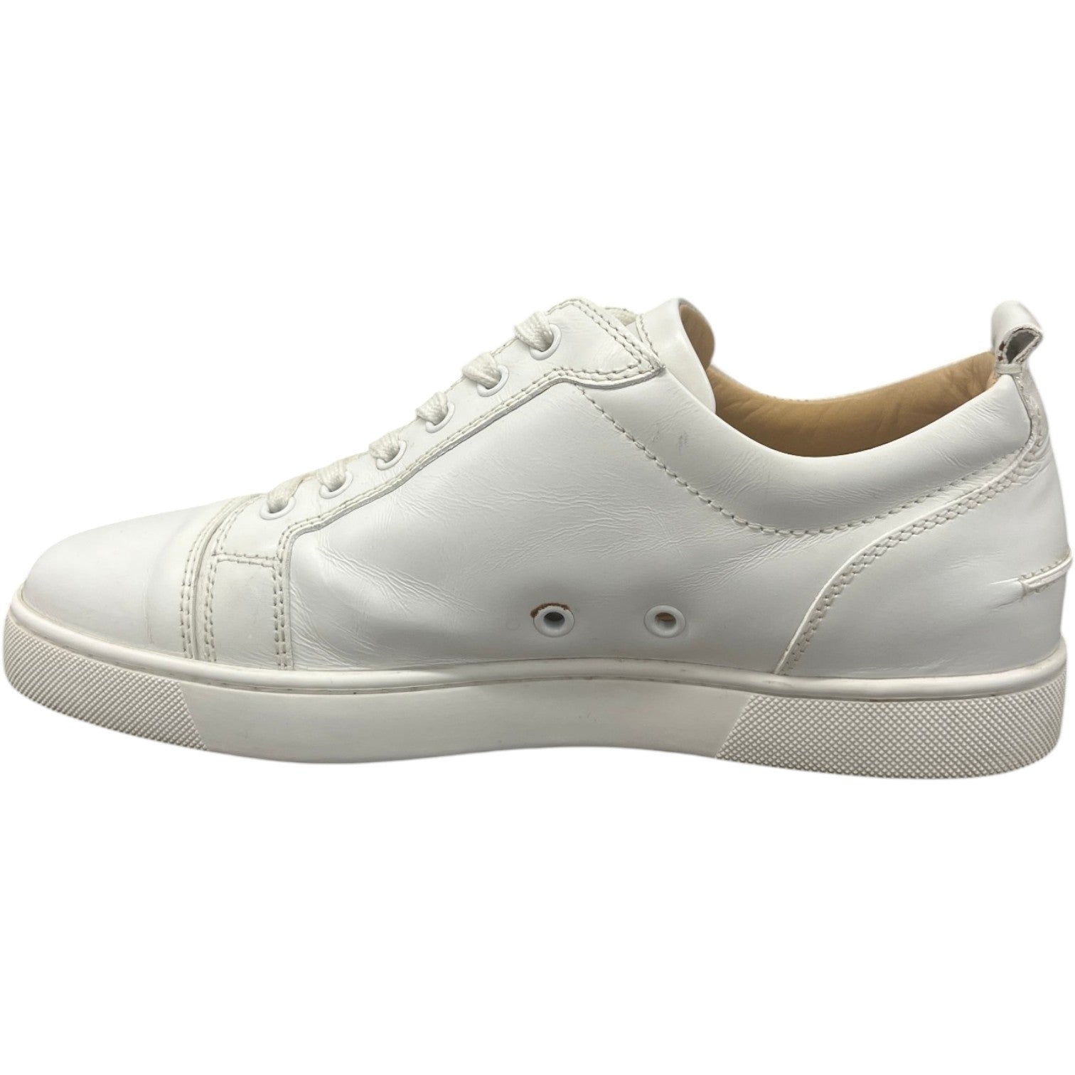 Men's Junior Low Trainers White Size EU 41 / UK 7