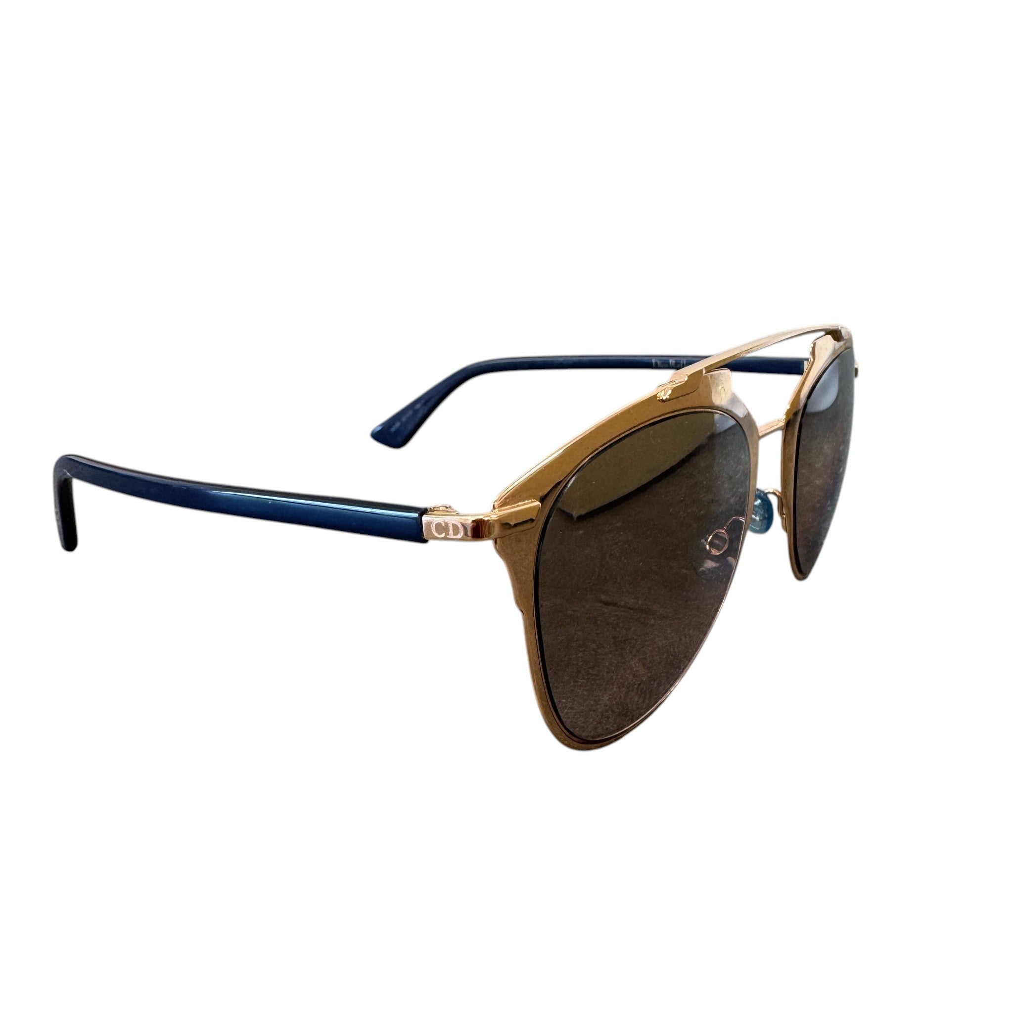 Women's So Real Reflective Sunglasses Rose Gold