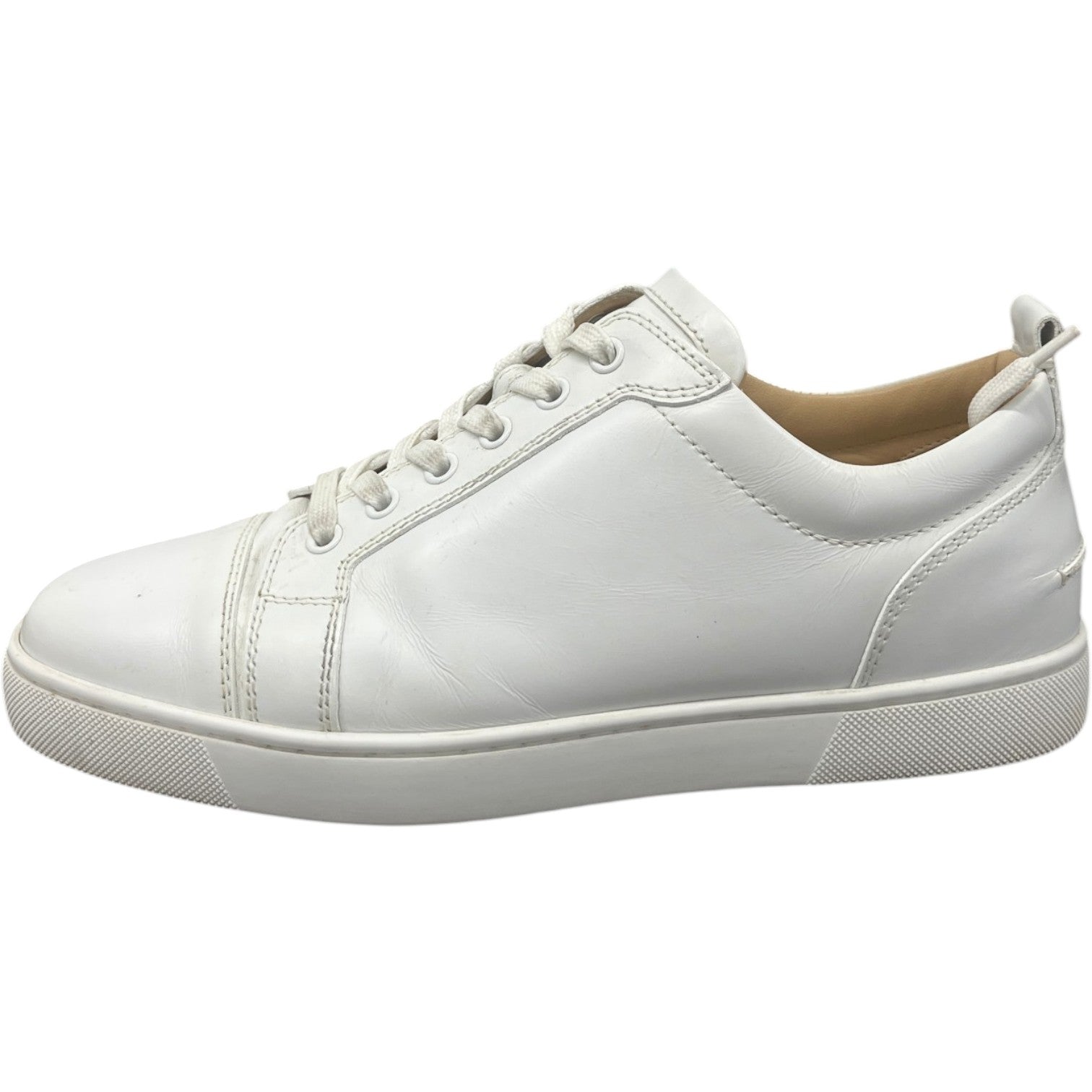 Men's Junior Low Trainers White Size EU 41 / UK 7