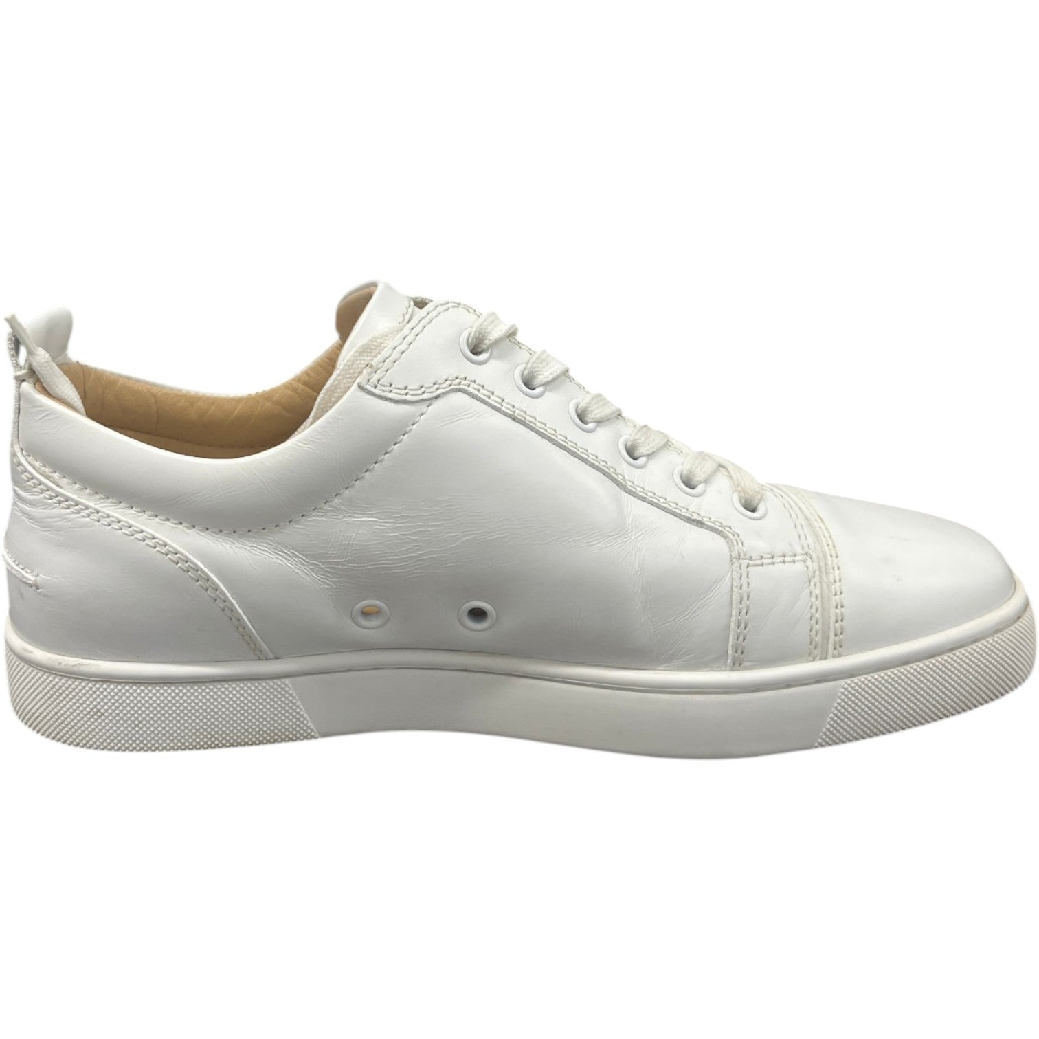 Men's Junior Low Trainers White Size EU 41 / UK 7