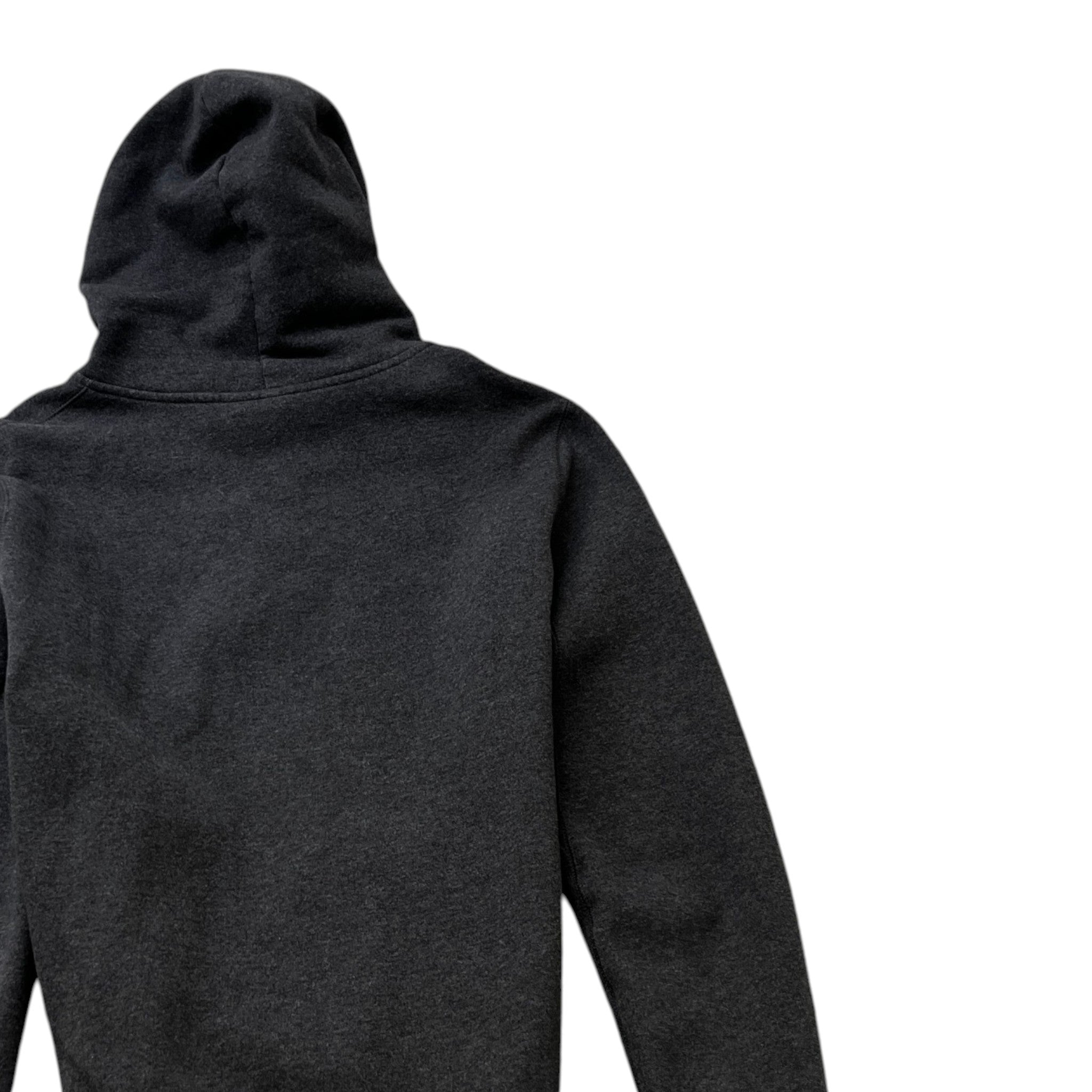 Men's Embroidered Logo Hoodie Grey Size M