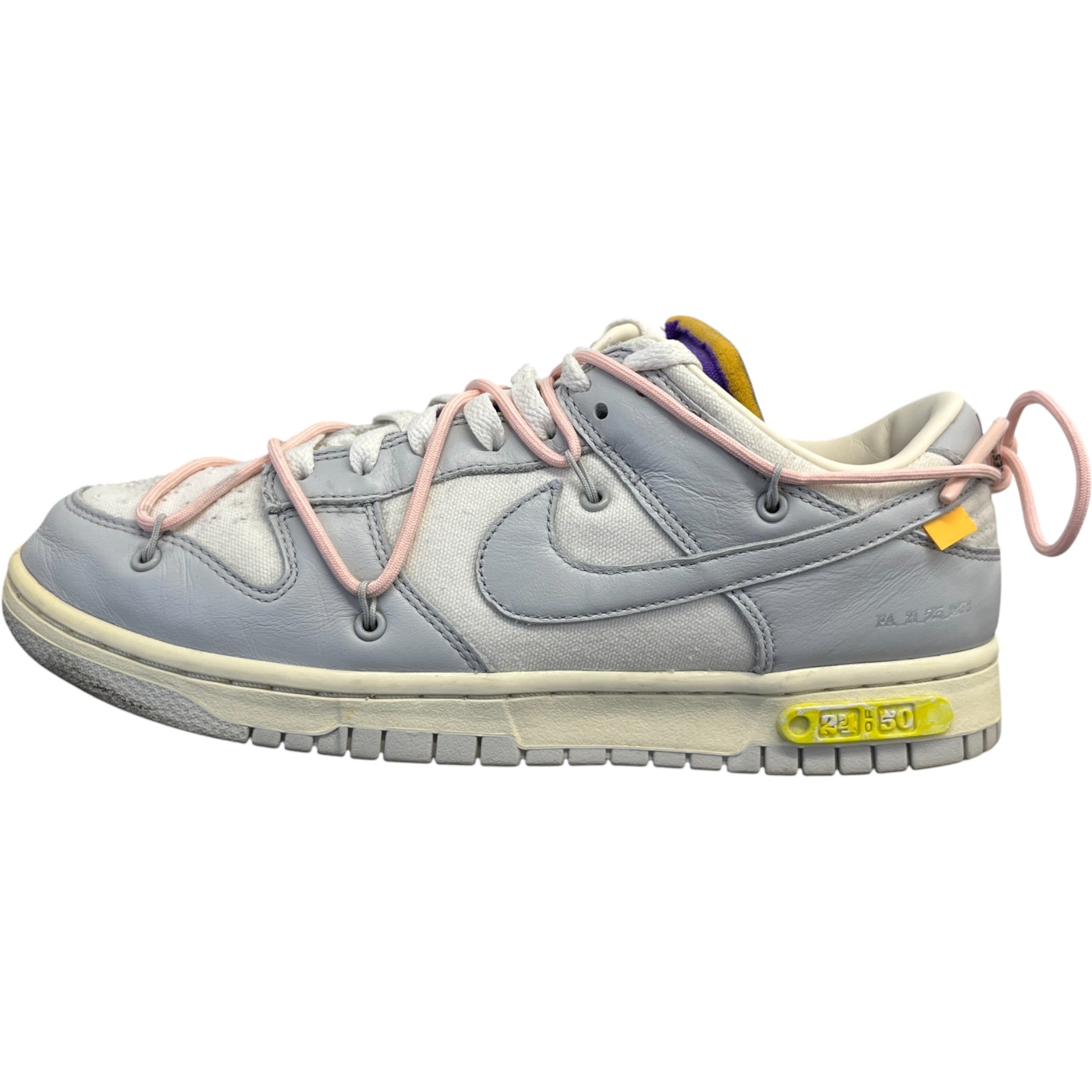 Men's X Nike Dunk Lot 24 Of 50 Low Trainers Grey Size EU 42 / UK 8