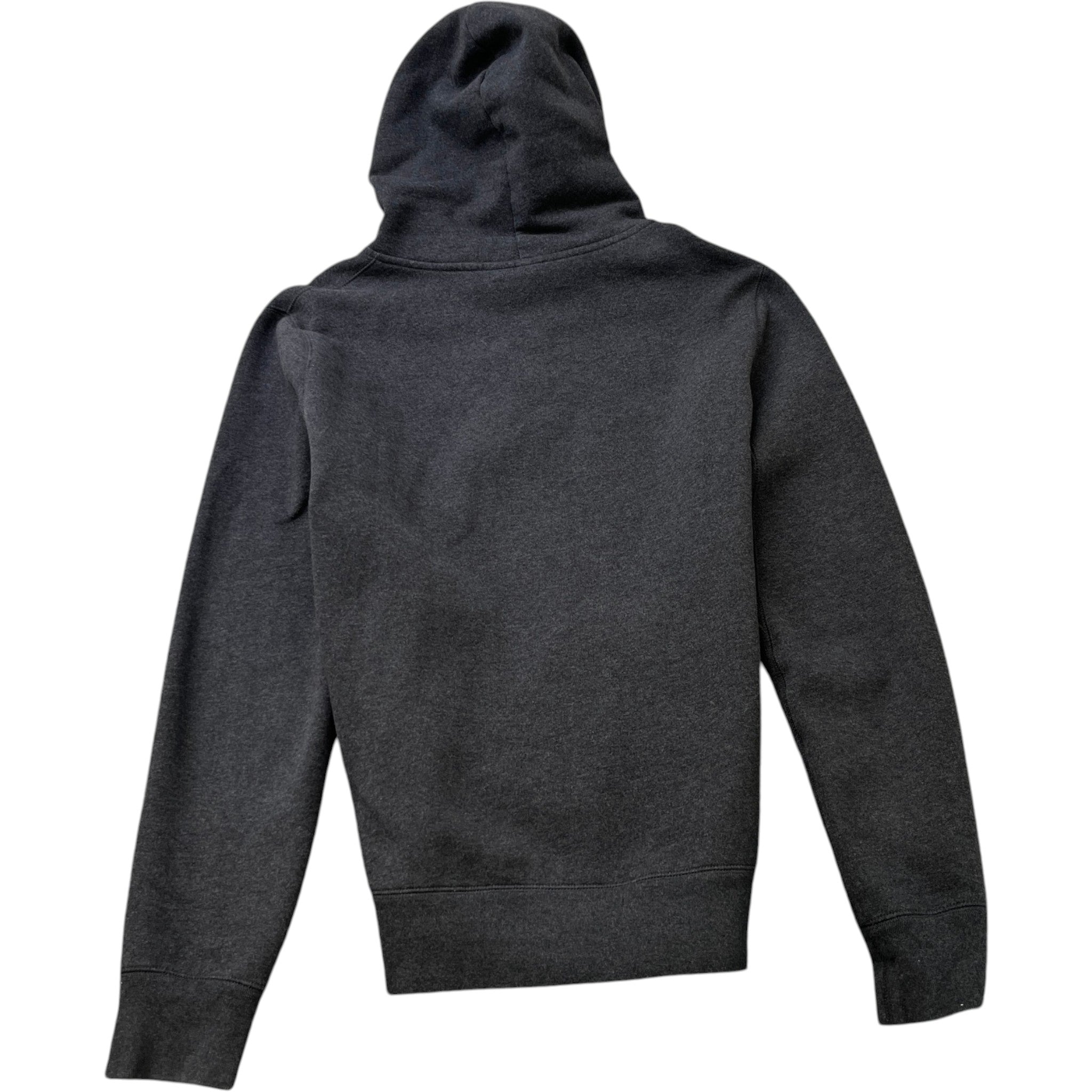 Men's Embroidered Logo Hoodie Grey Size M