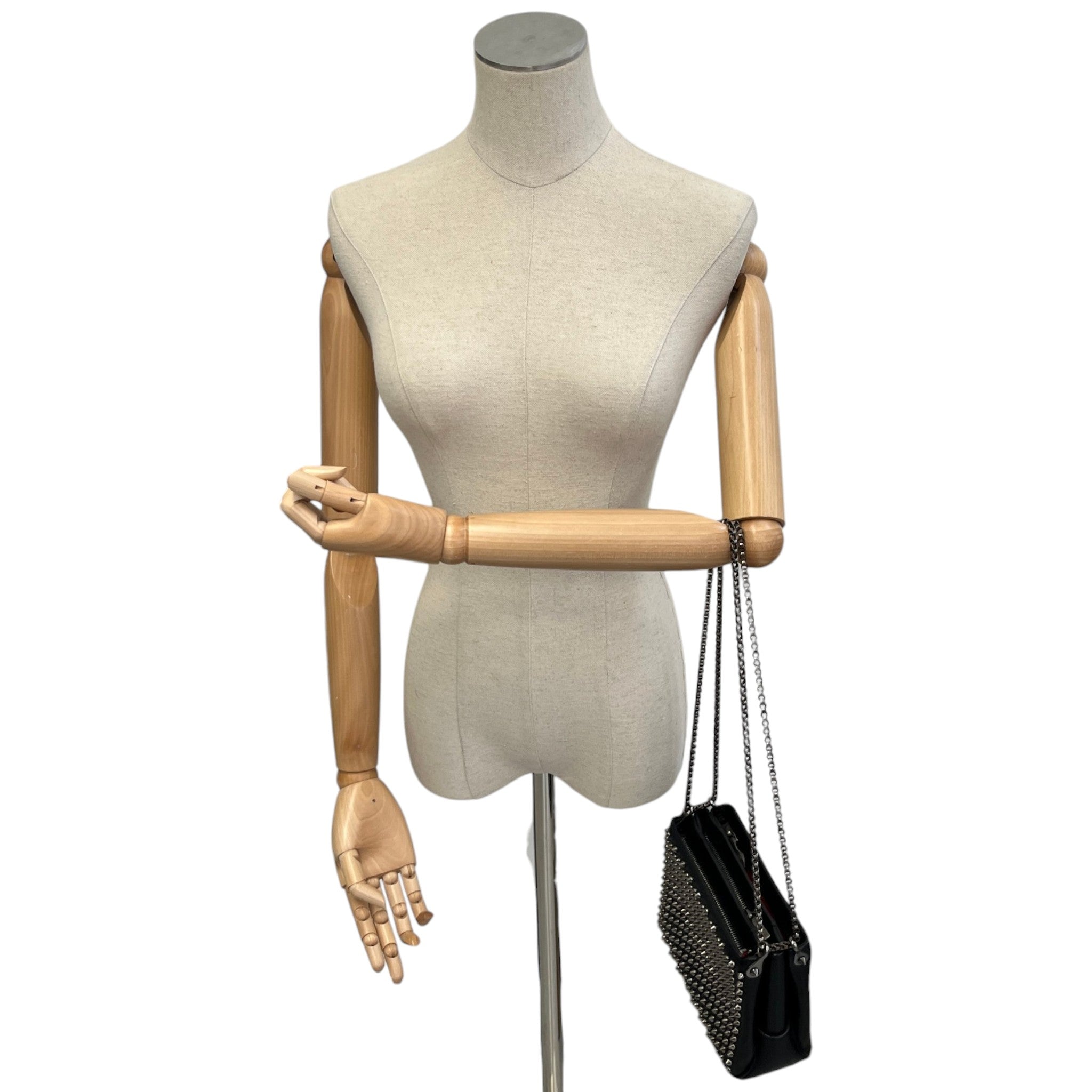 Women's Triloubi Studded Bag Black