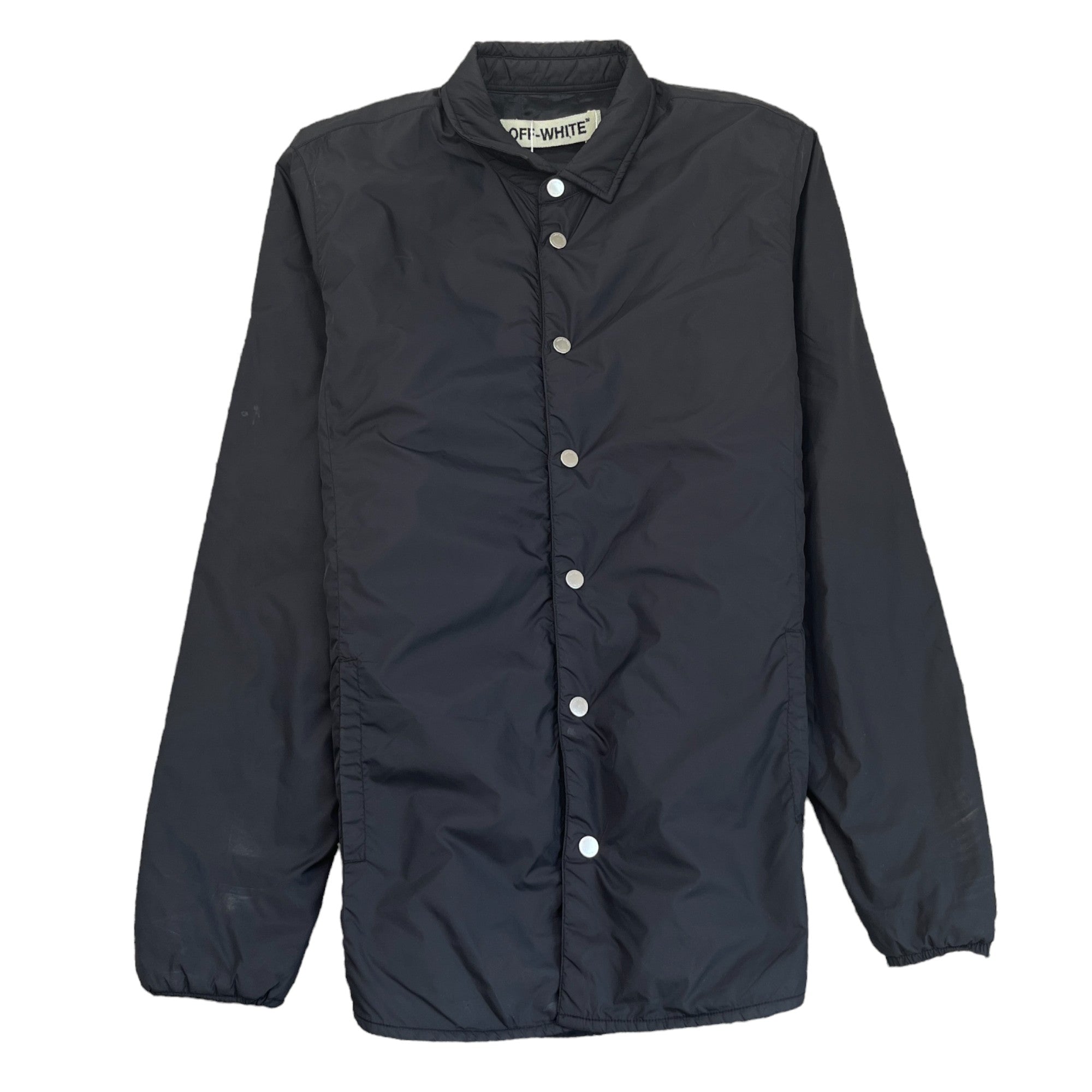 Men's Logo OverShirt Black Size S