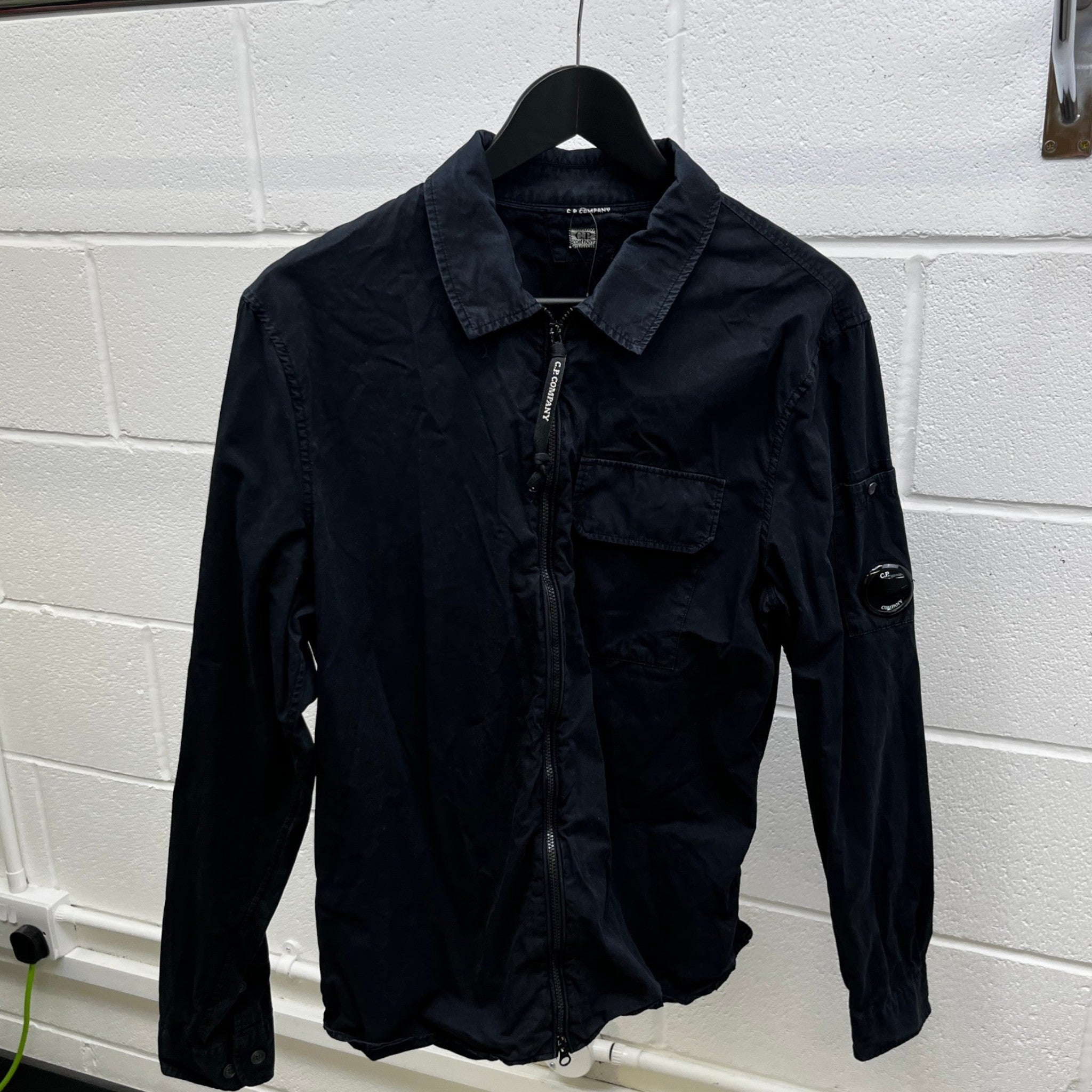 Men's Lens OverShirt Black Size M