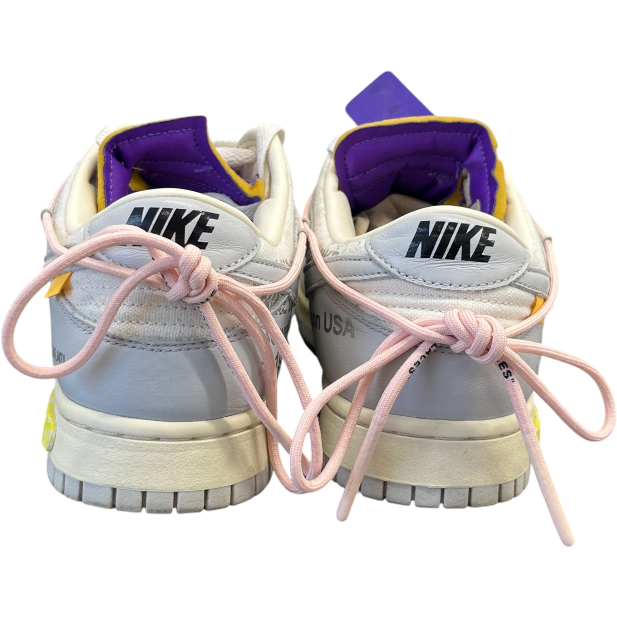 Men's X Nike Dunk Lot 24 Of 50 Low Trainers Grey Size EU 42 / UK 8