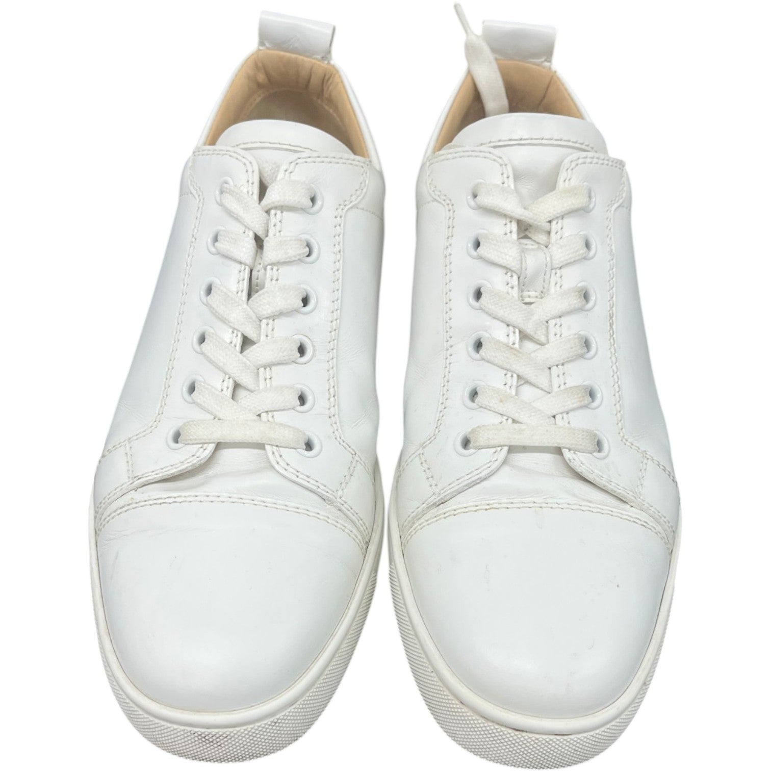 Men's Junior Low Trainers White Size EU 41 / UK 7