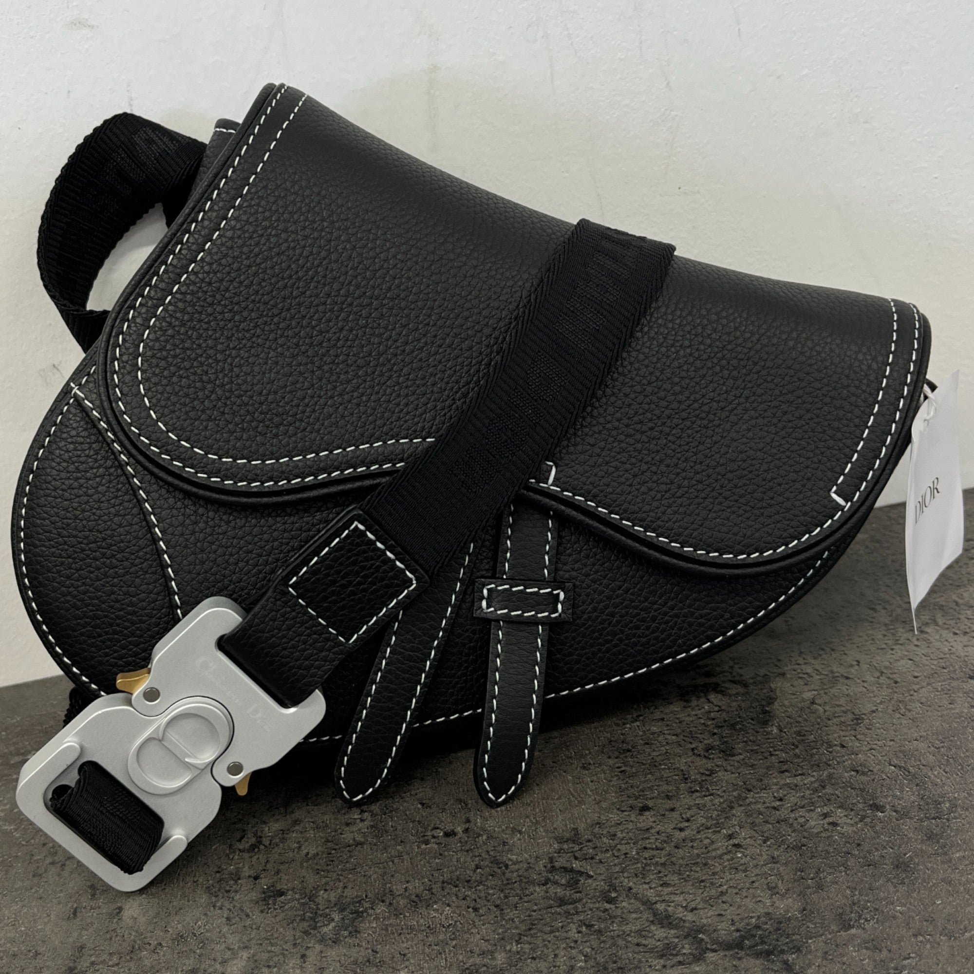 Men's Saddle-Case Belt Bag Black