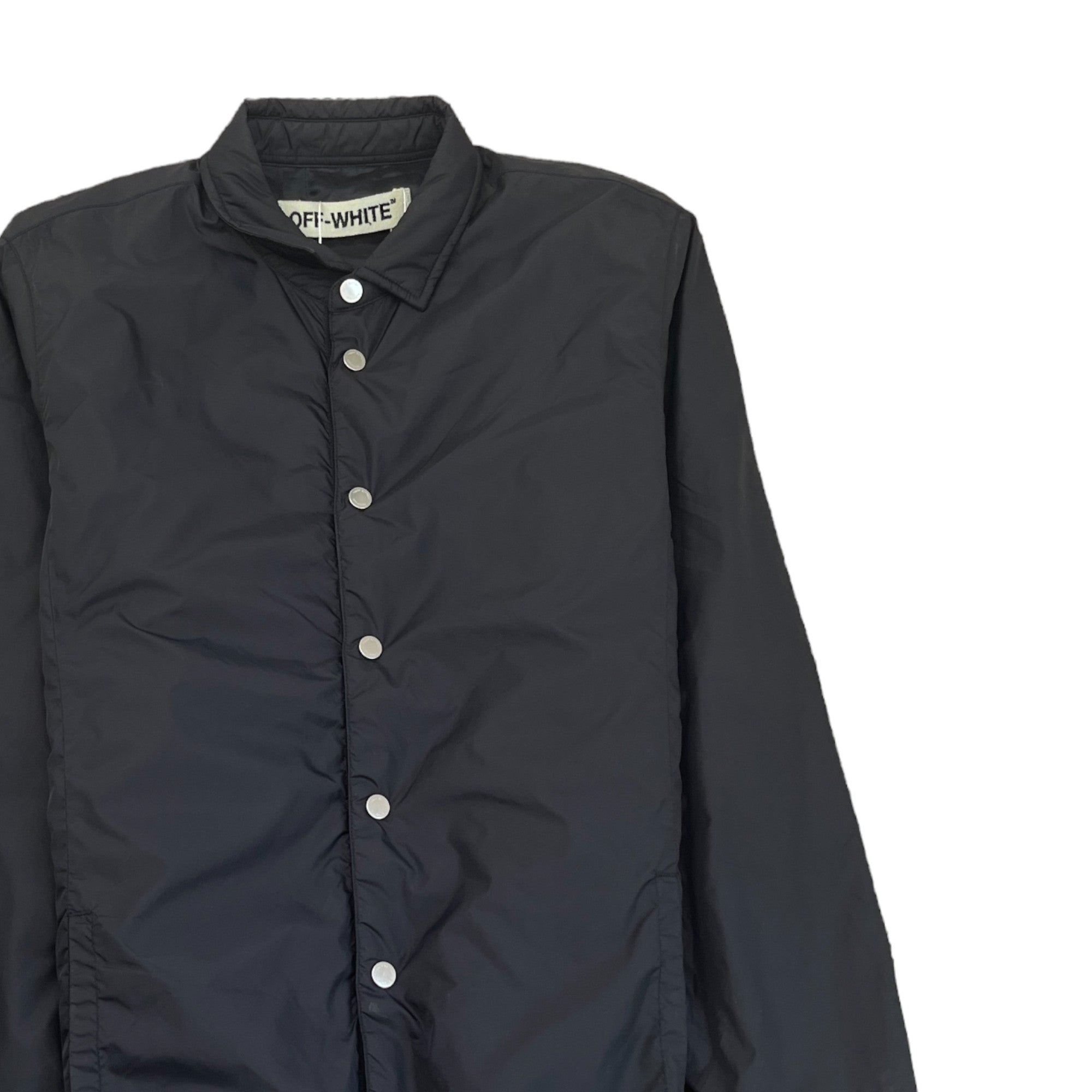 Men's Logo OverShirt Black Size S