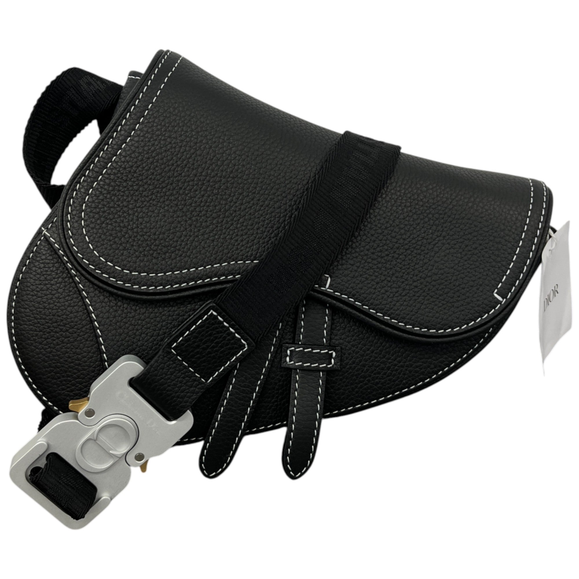 Men's Saddle-Case Belt Bag Black