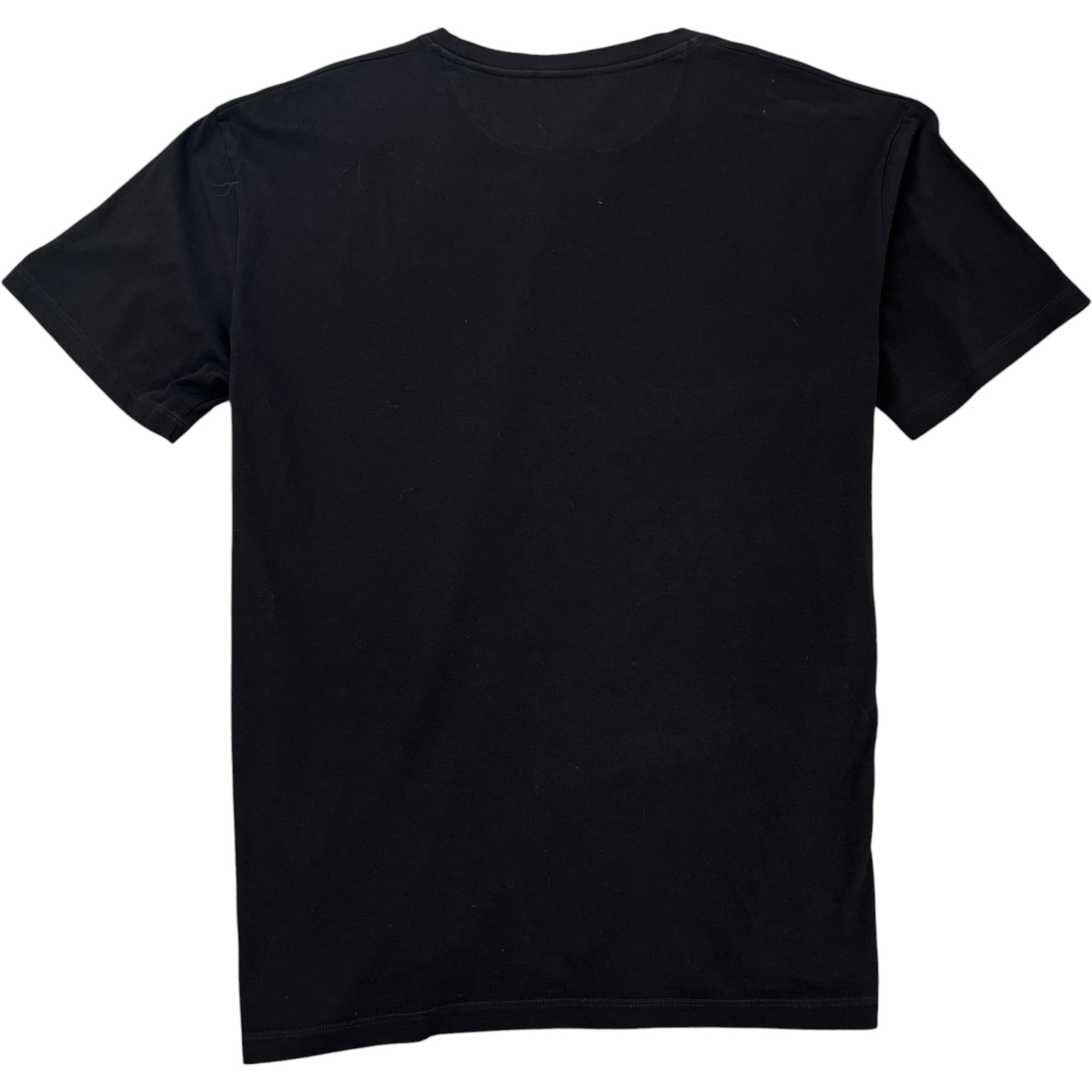 Men's Logo Print T-Shirt Black Size XXL