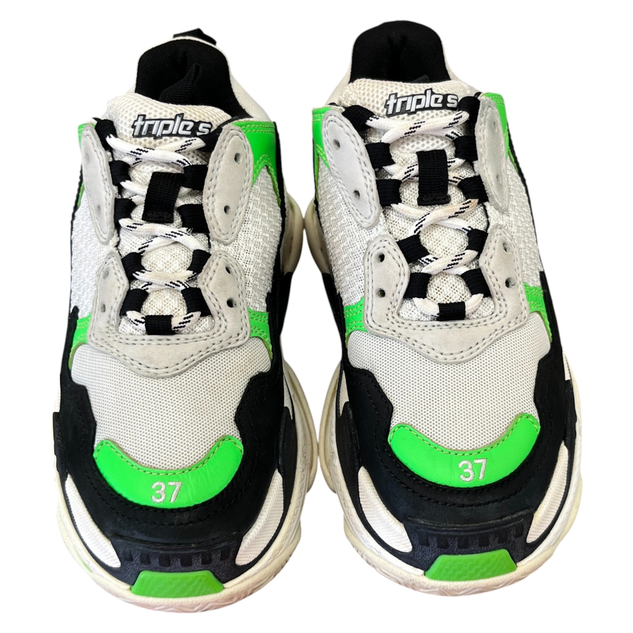 Women's Triple S Low Trainers White Size EU 37 / UK 4