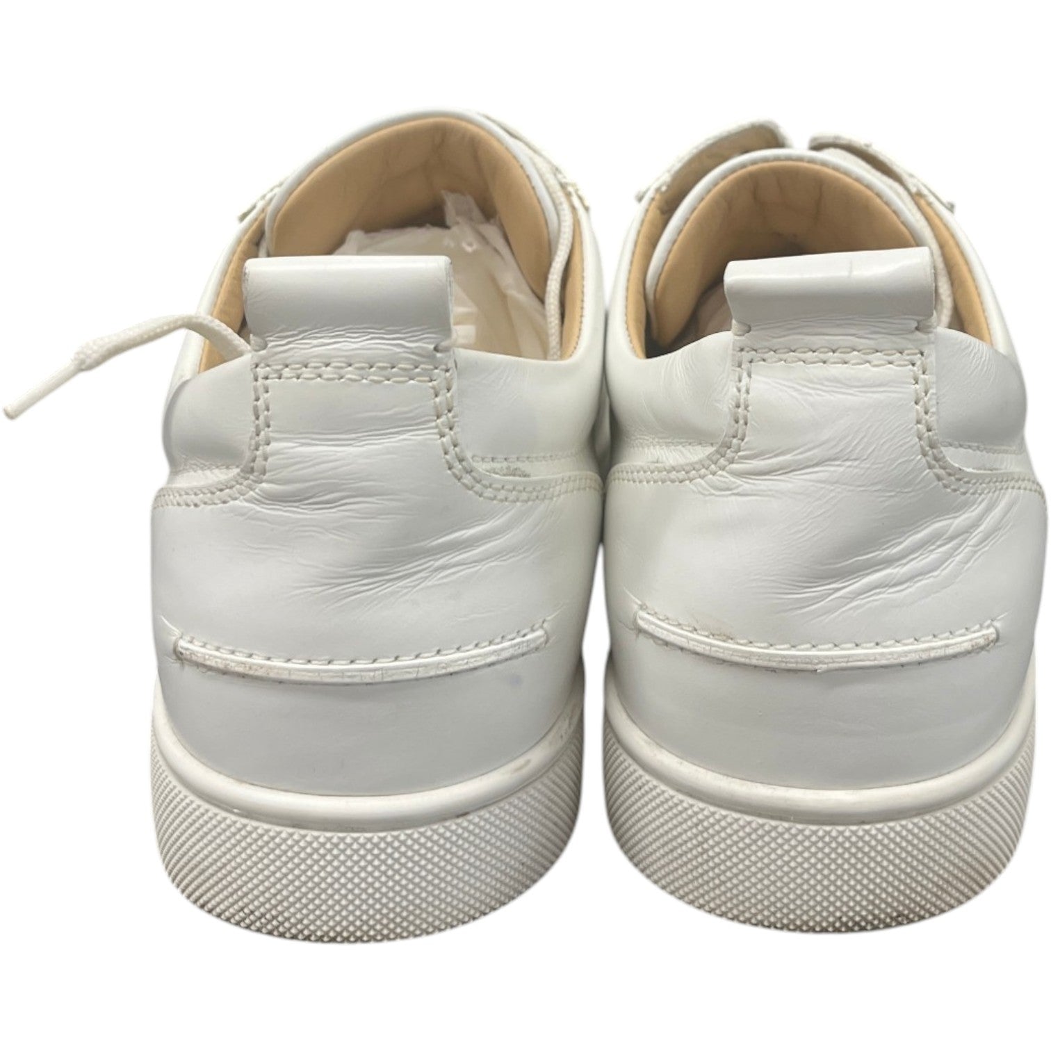 Men's Junior Low Trainers White Size EU 41 / UK 7