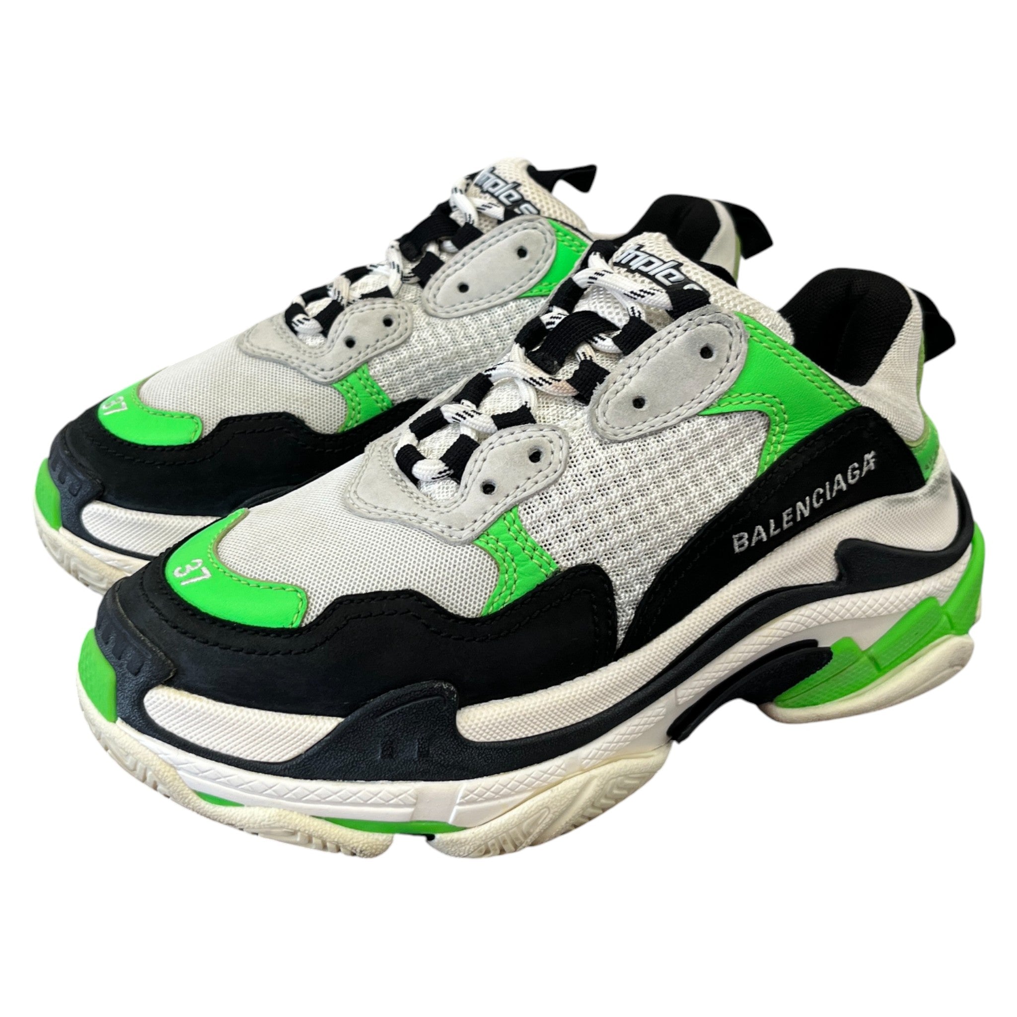 Women's Triple S Low Trainers White Size EU 37 / UK 4