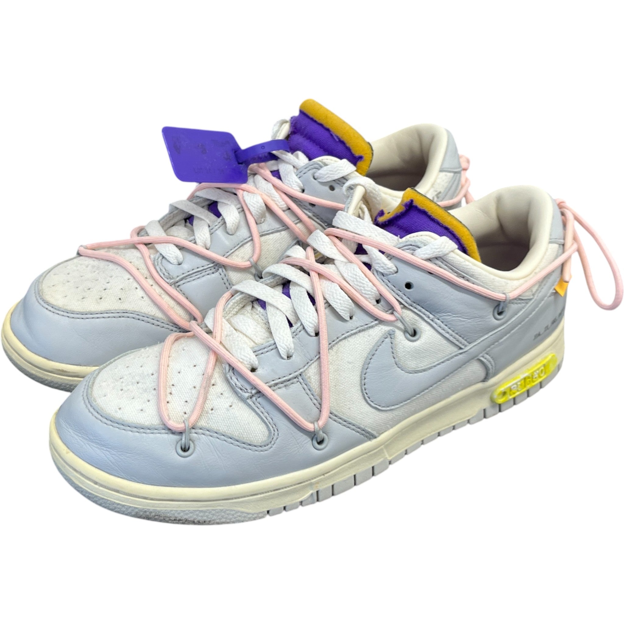 Men's X Nike Dunk Lot 24 Of 50 Low Trainers Grey Size EU 42 / UK 8