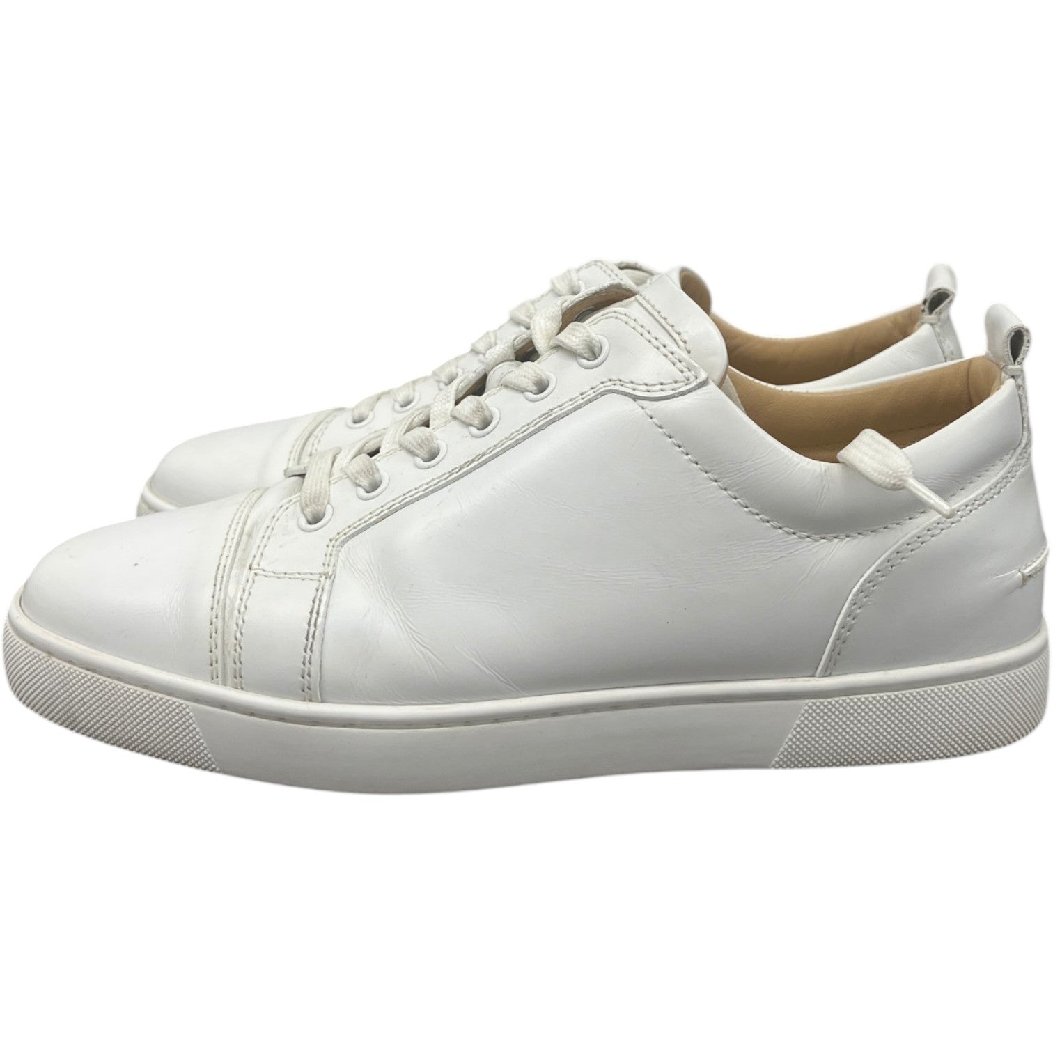 Men's Junior Low Trainers White Size EU 41 / UK 7