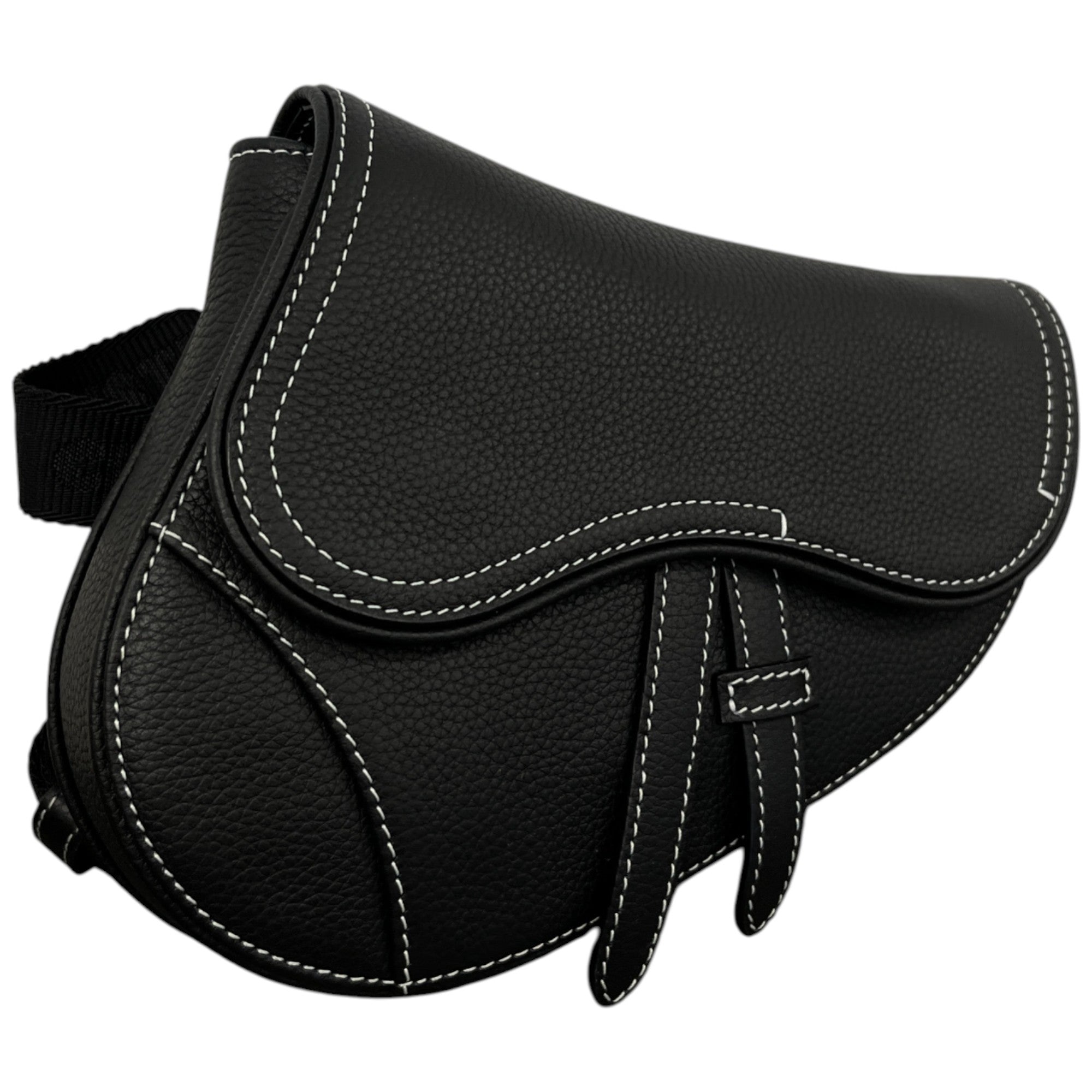 Men's Saddle-Case Belt Bag Black