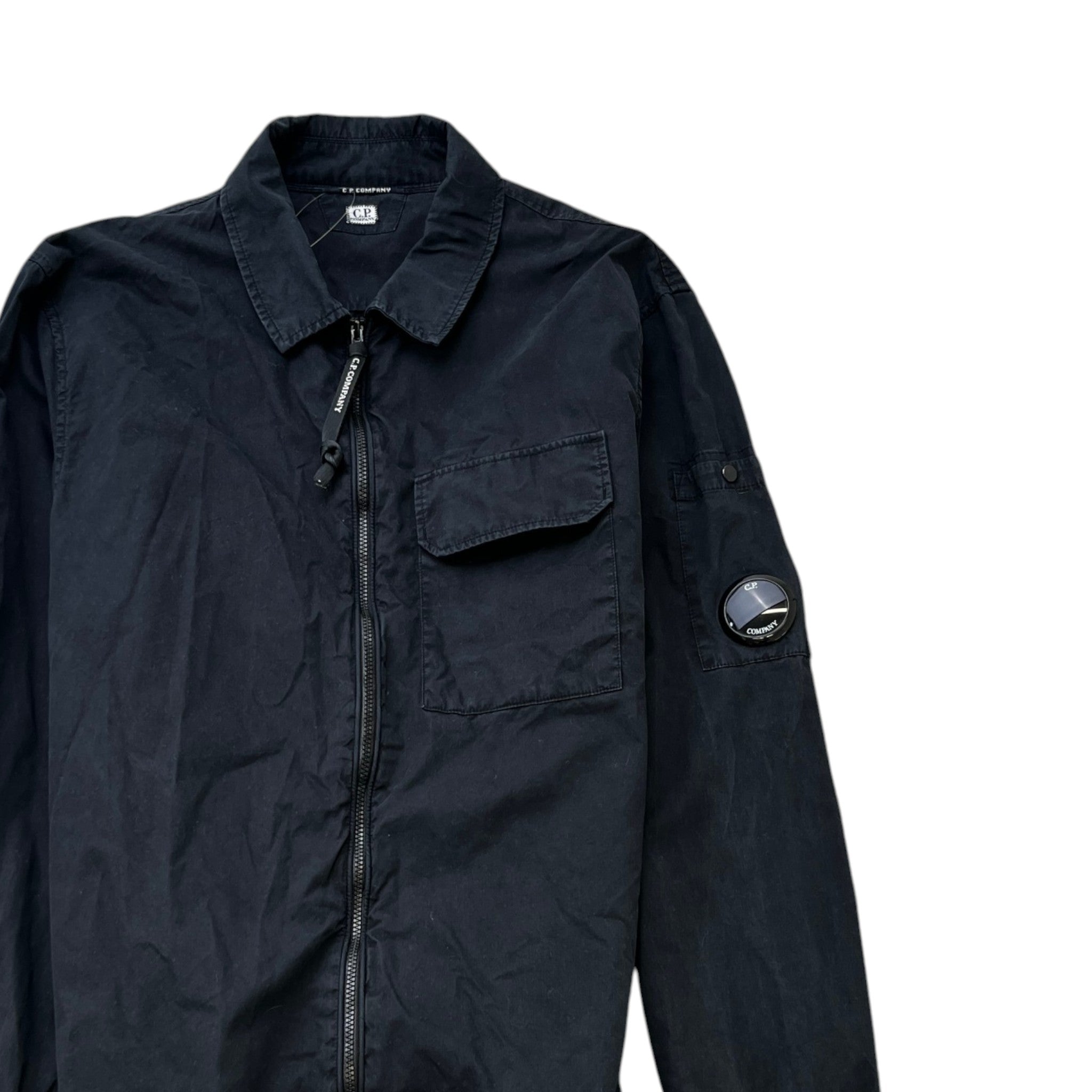 Men's Lens OverShirt Black Size M