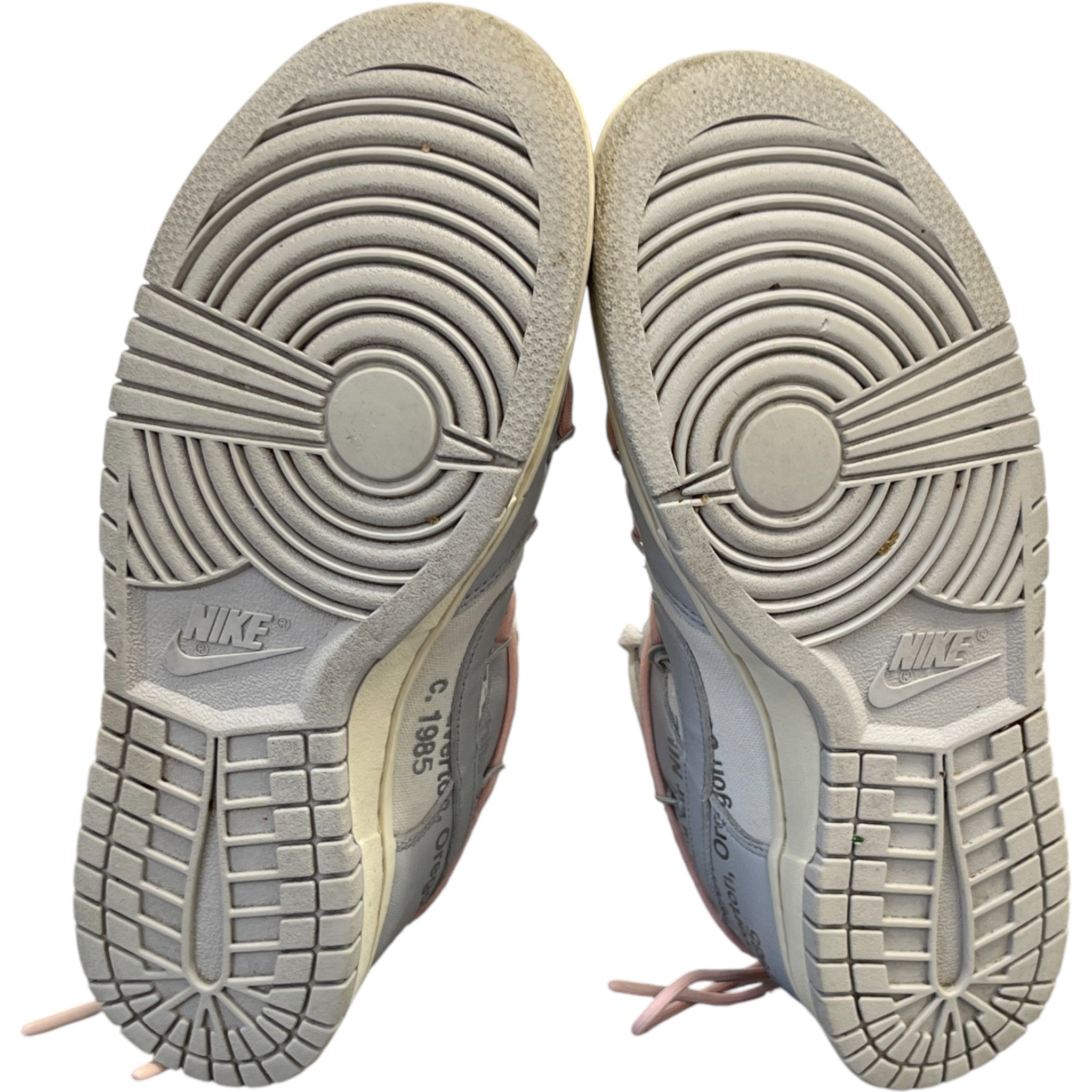 Men's X Nike Dunk Lot 24 Of 50 Low Trainers Grey Size EU 42 / UK 8