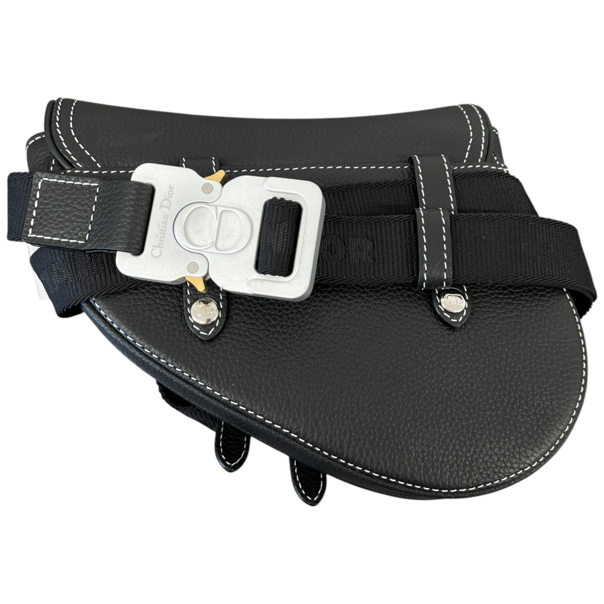 Men's Saddle-Case Belt Bag Black